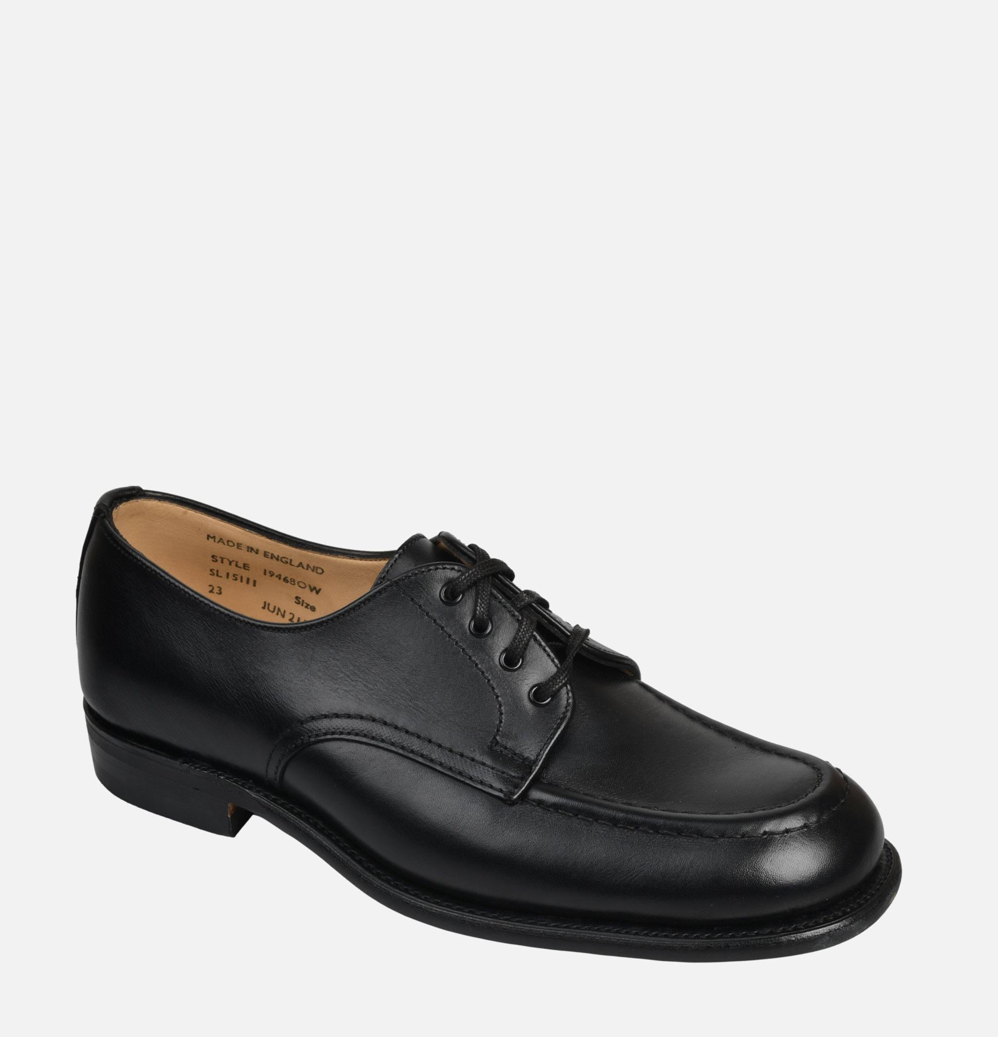 Sanders Shoes Apron Gibson Black