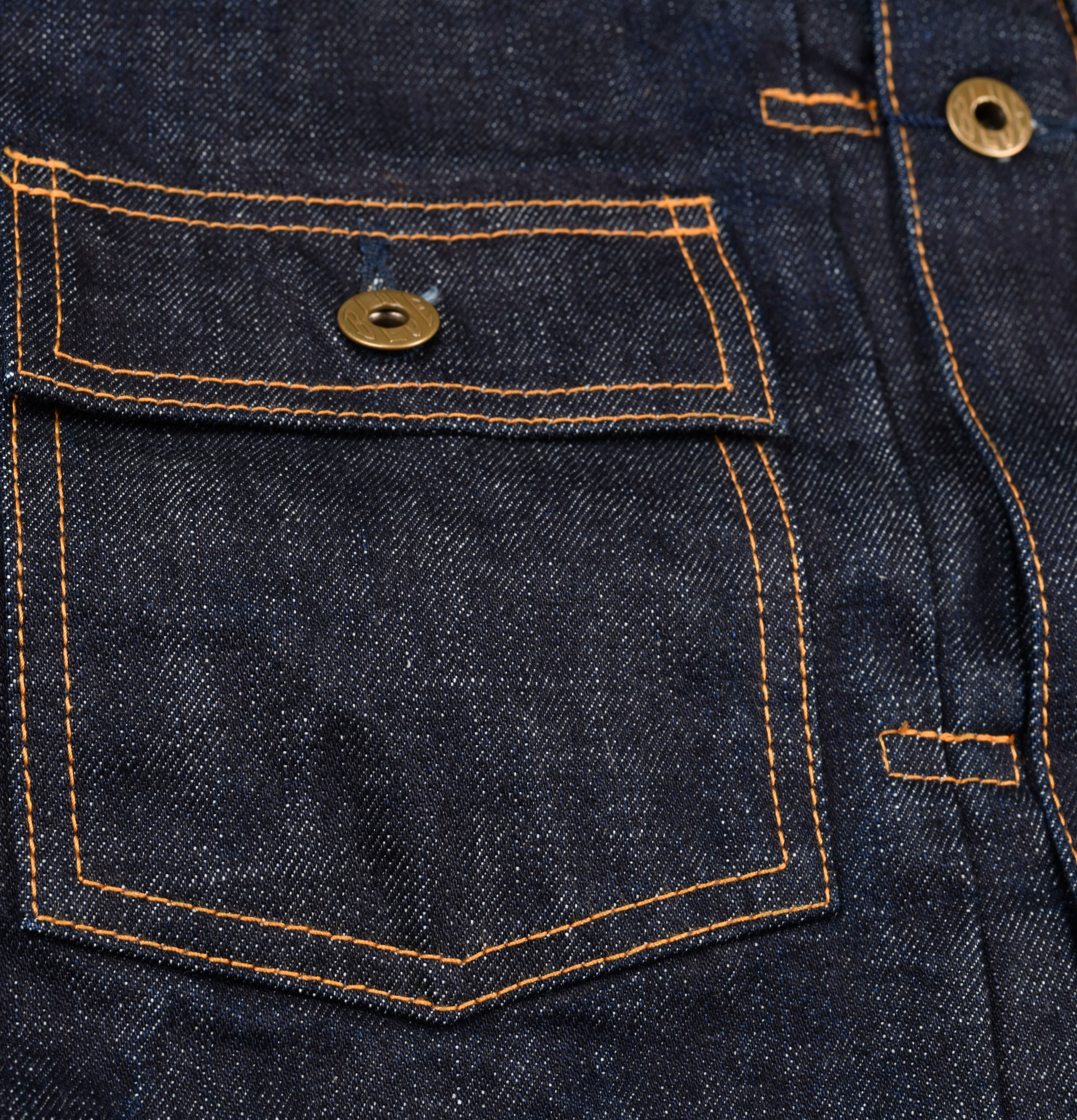 Veste en Jean Japan Blue Type 2 14.8oz Denim Onewash