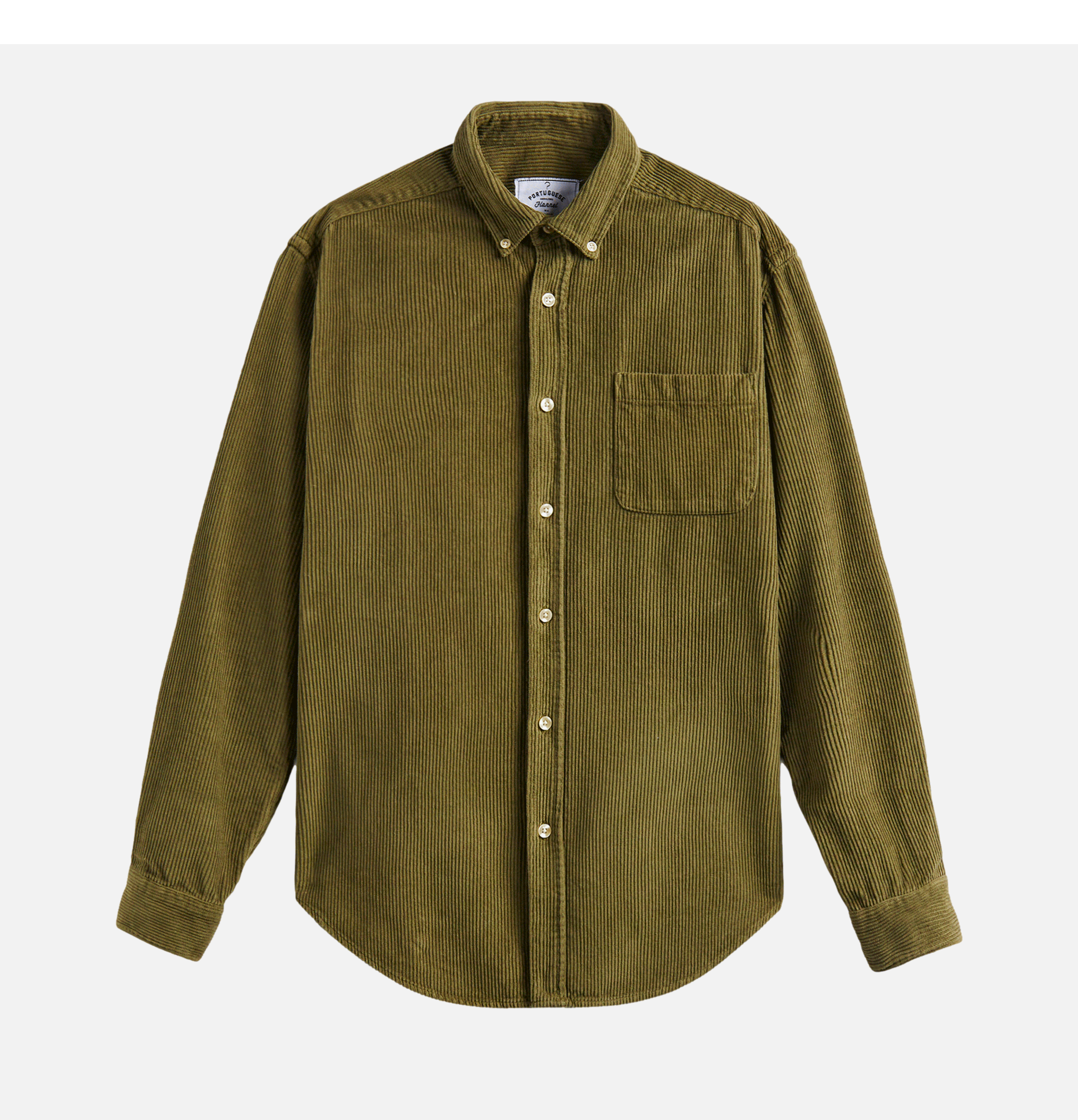 Portuguese Flannel Lobo Olive Shirt