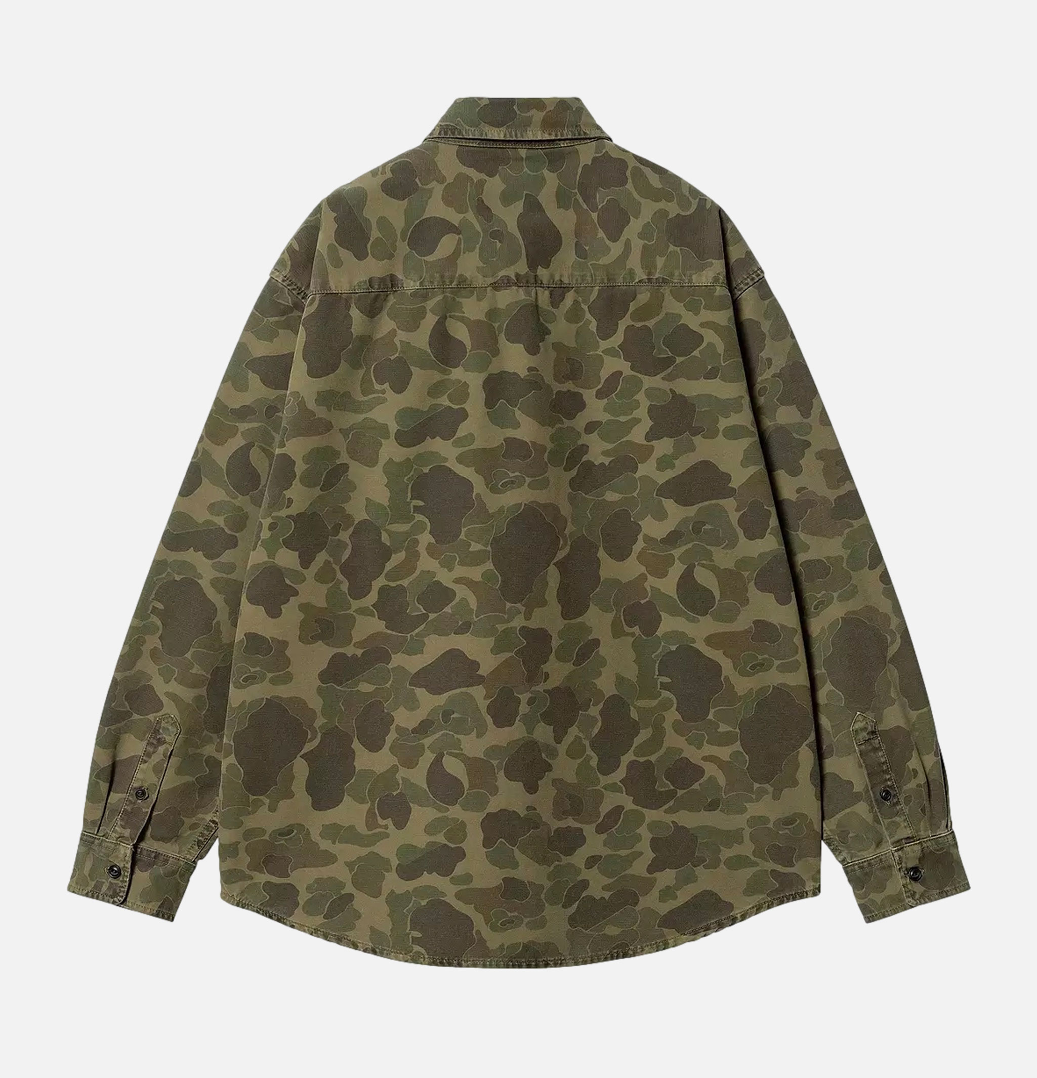 Carhartt WIP Duck Shirt Camo Green