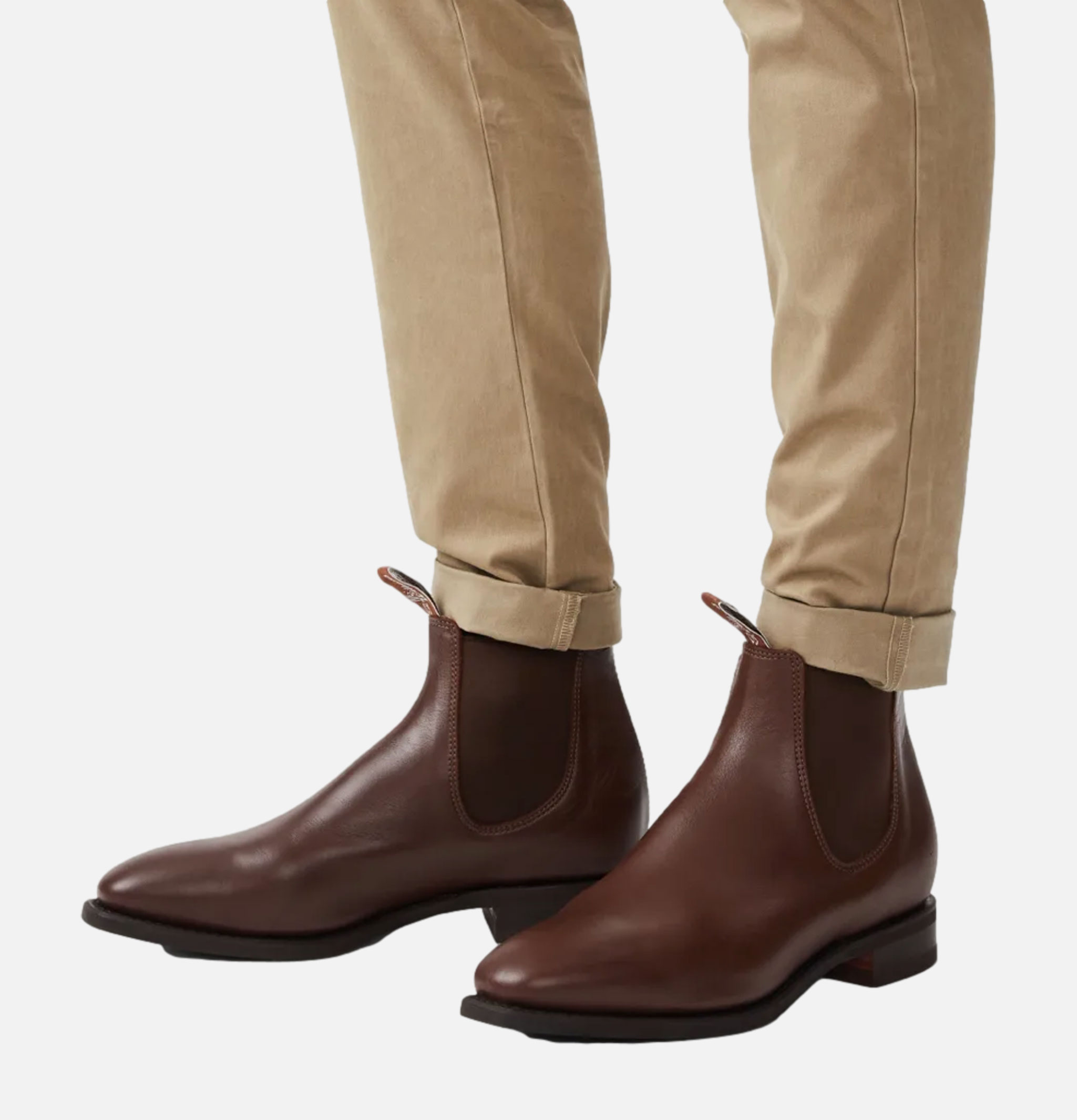 R.M.Williams Comfort Crafstman Boots Dark Tan