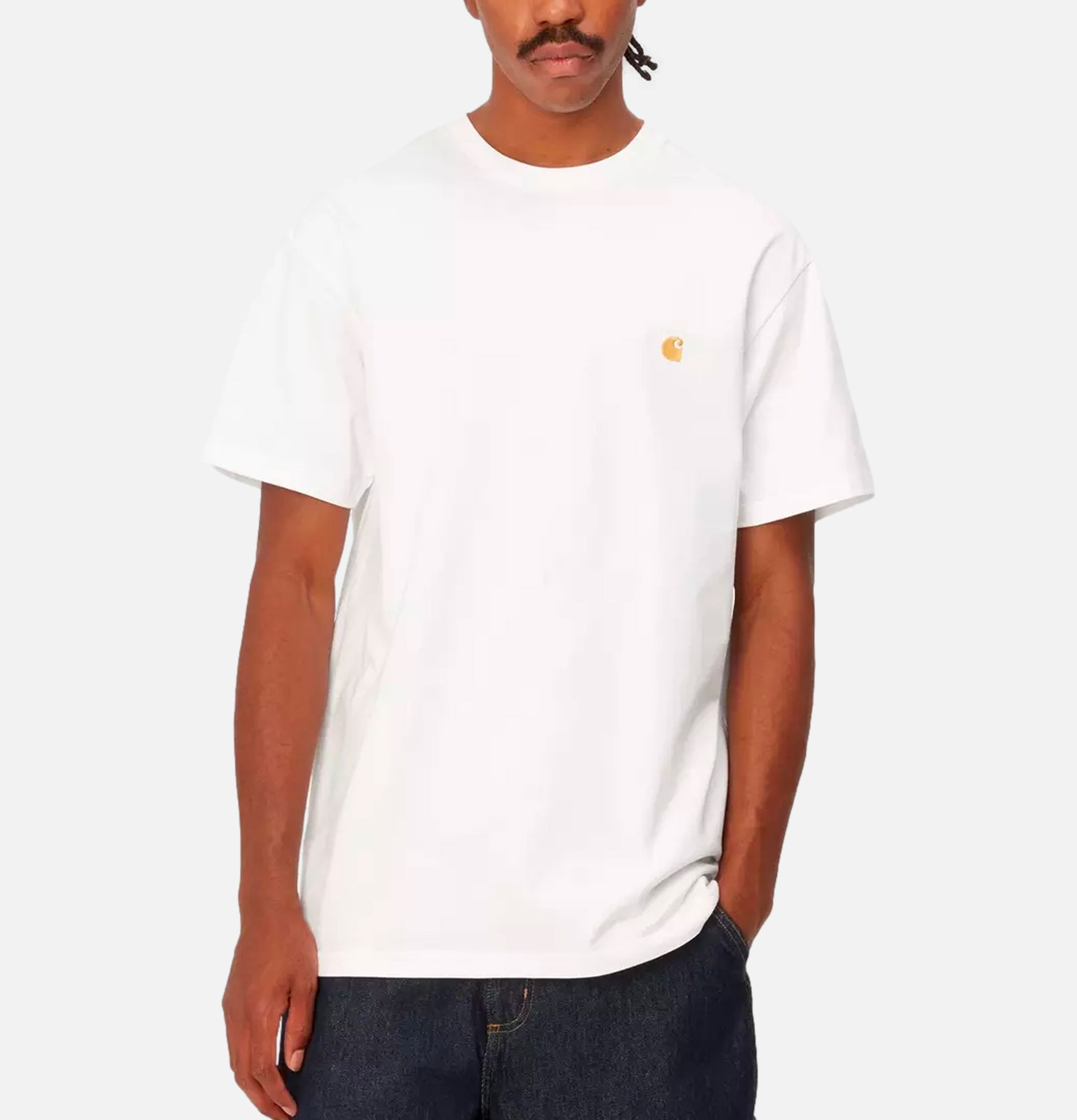 Carhartt WIP T-shirt Chase Blanc