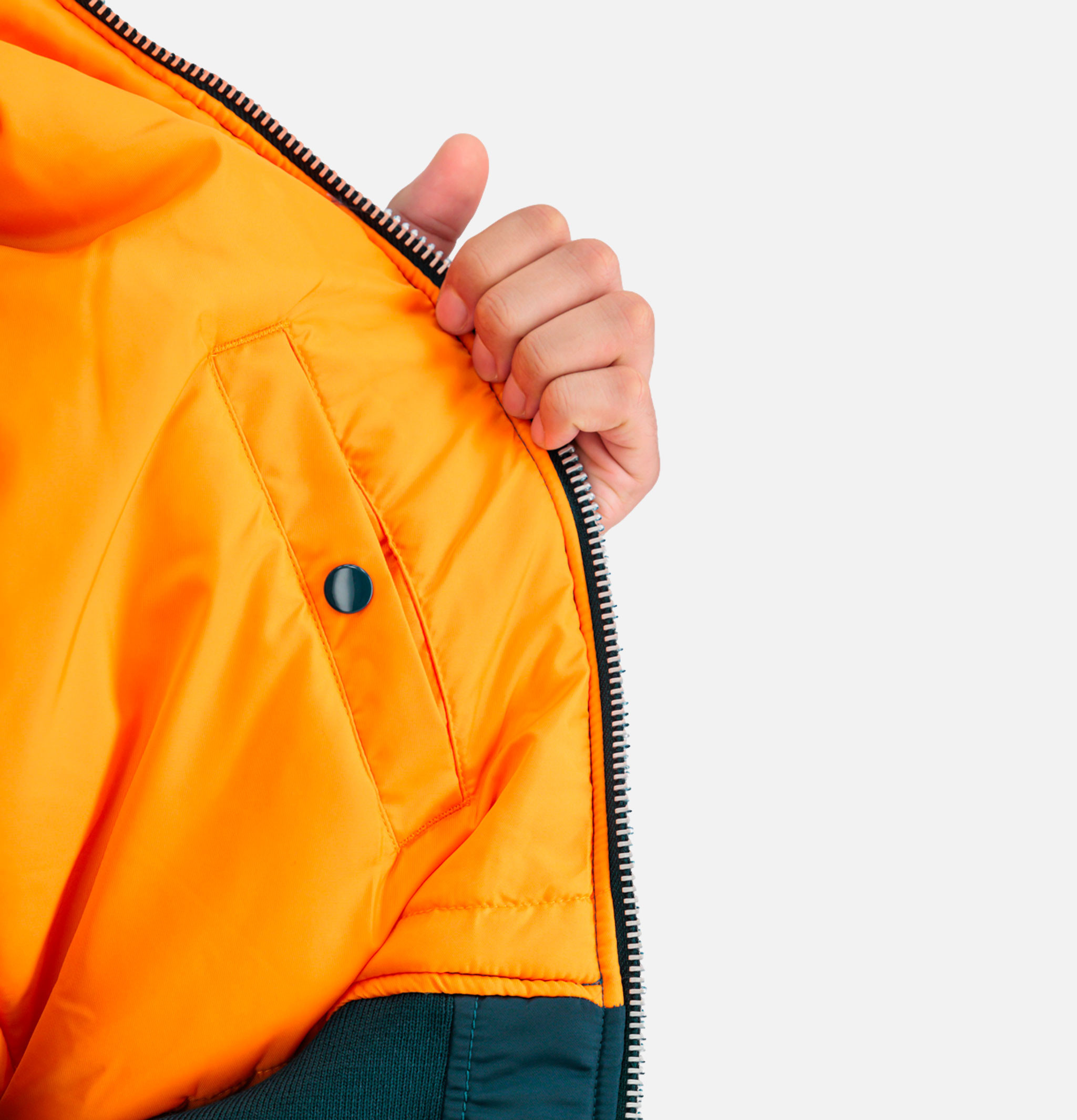 Alpha Industies Ma-1 Og Blue Jacket