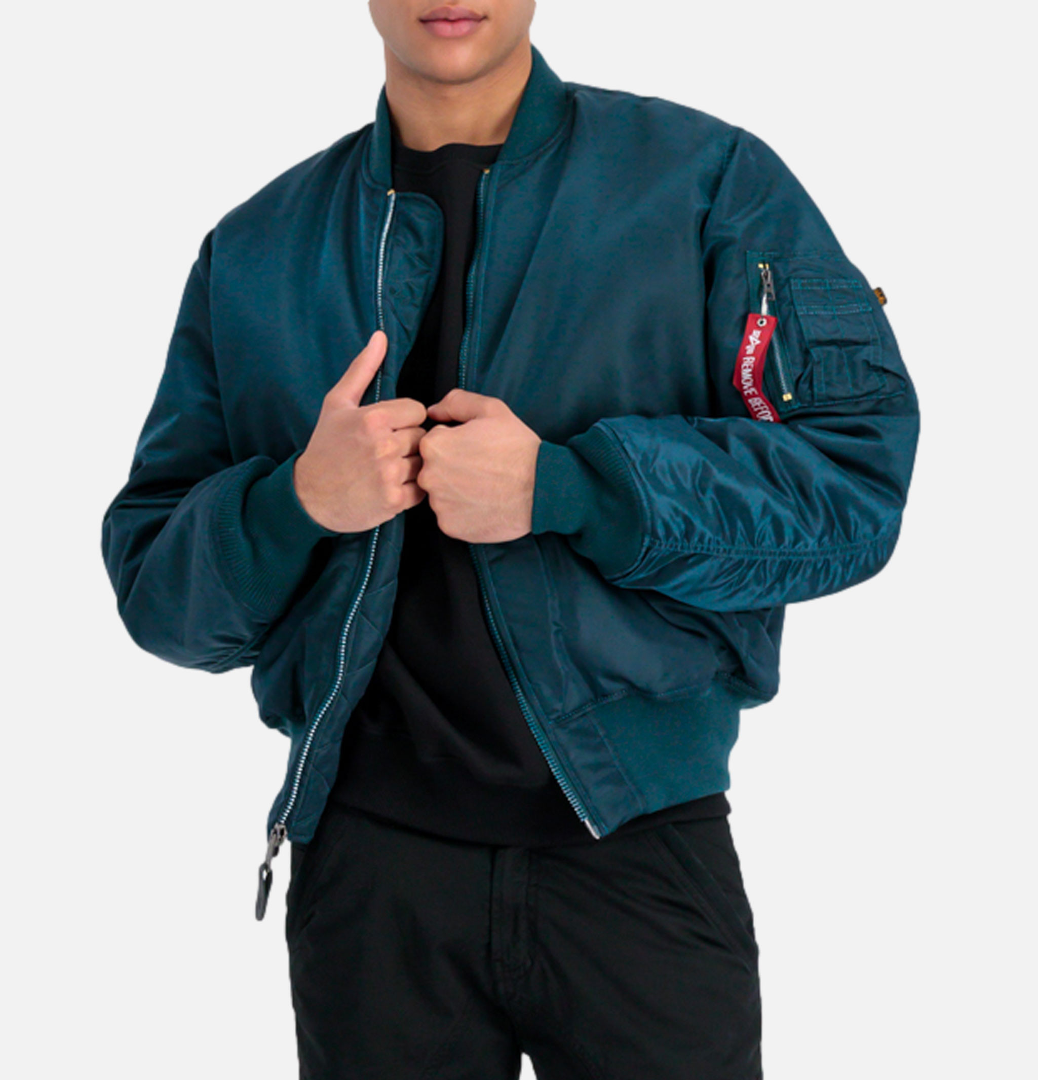 Alpha Industies Ma-1 Og Blue Jacket