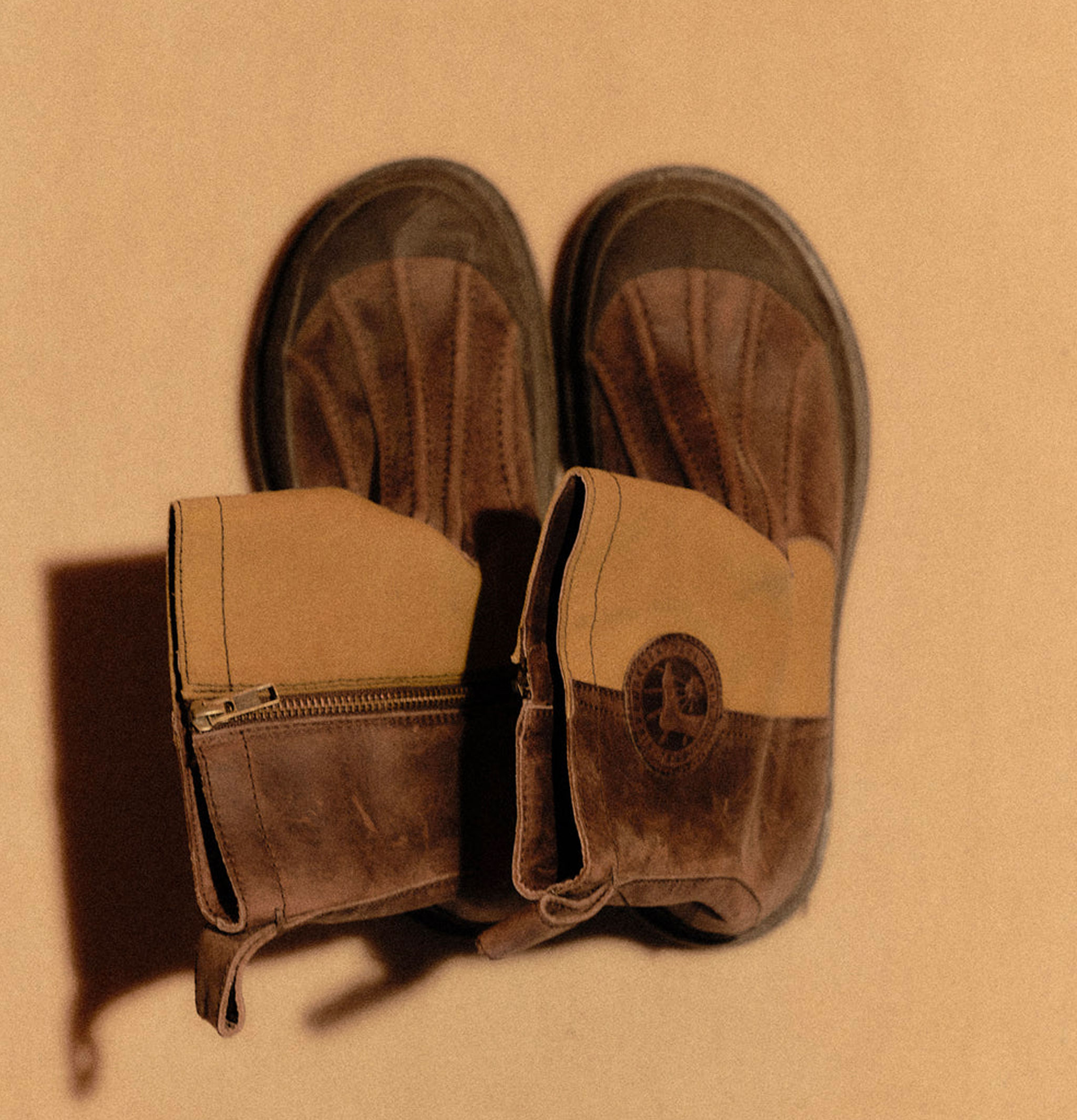 Birkenstock X Filson Skykomish Tin Cloth Boot Tan