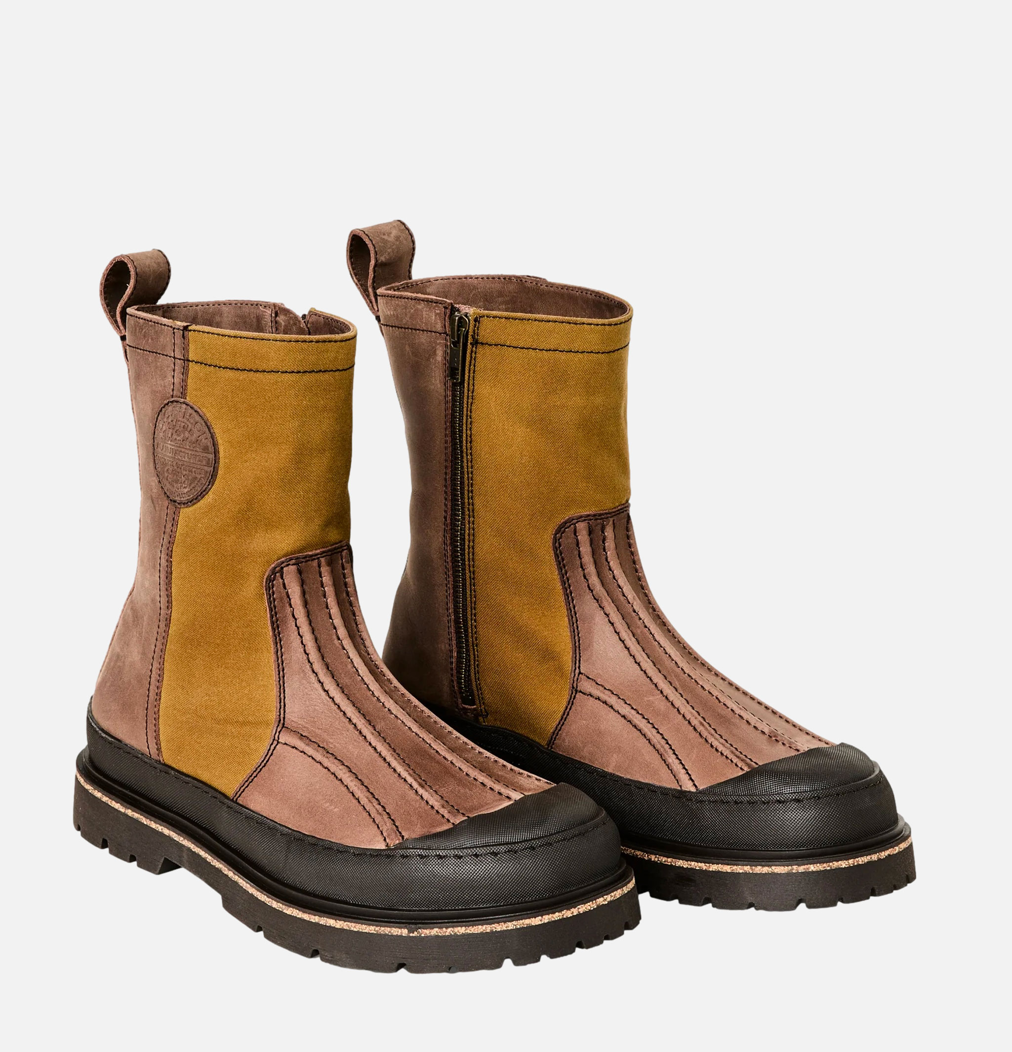 Birkenstock X Filson Skykomish Tin Cloth Boot Tan