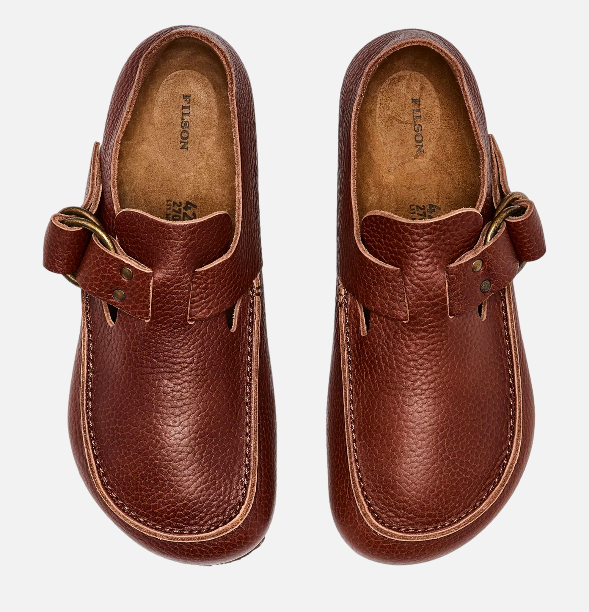 Birkenstock X Filson London Leather Dark Tan