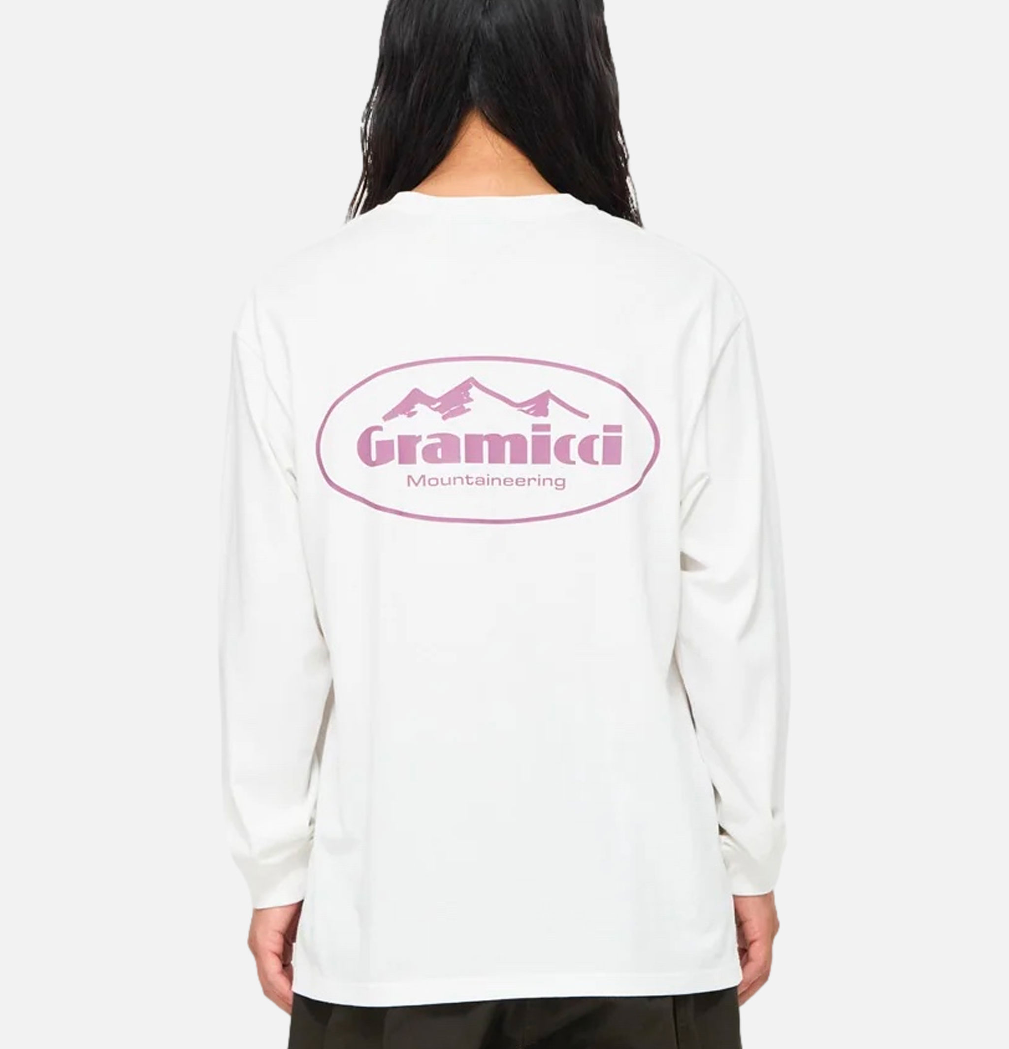 Gramicci Mountaineering L/S Tee White