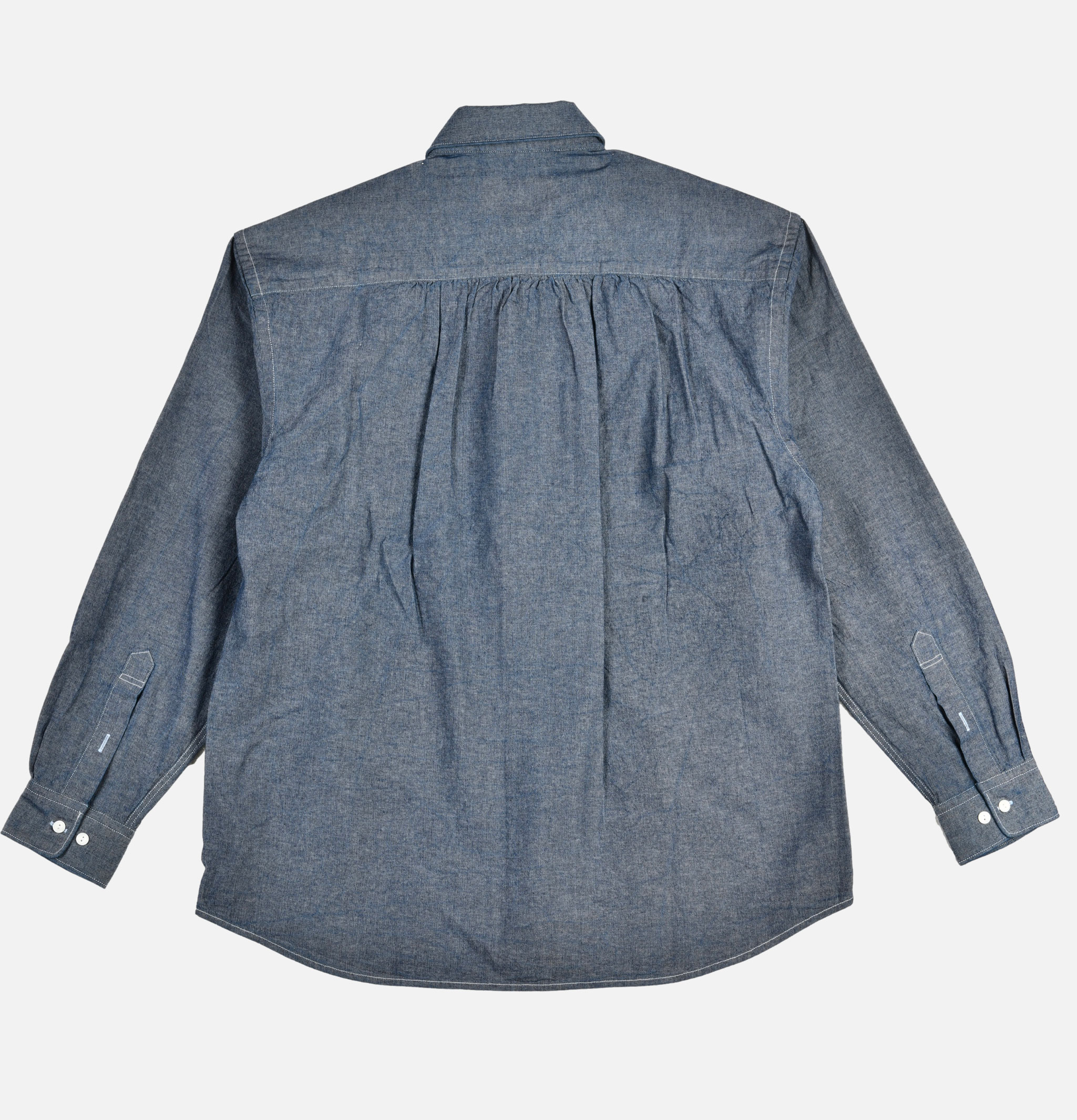 Frizmworks Cigarette Chambray Blue Shirt