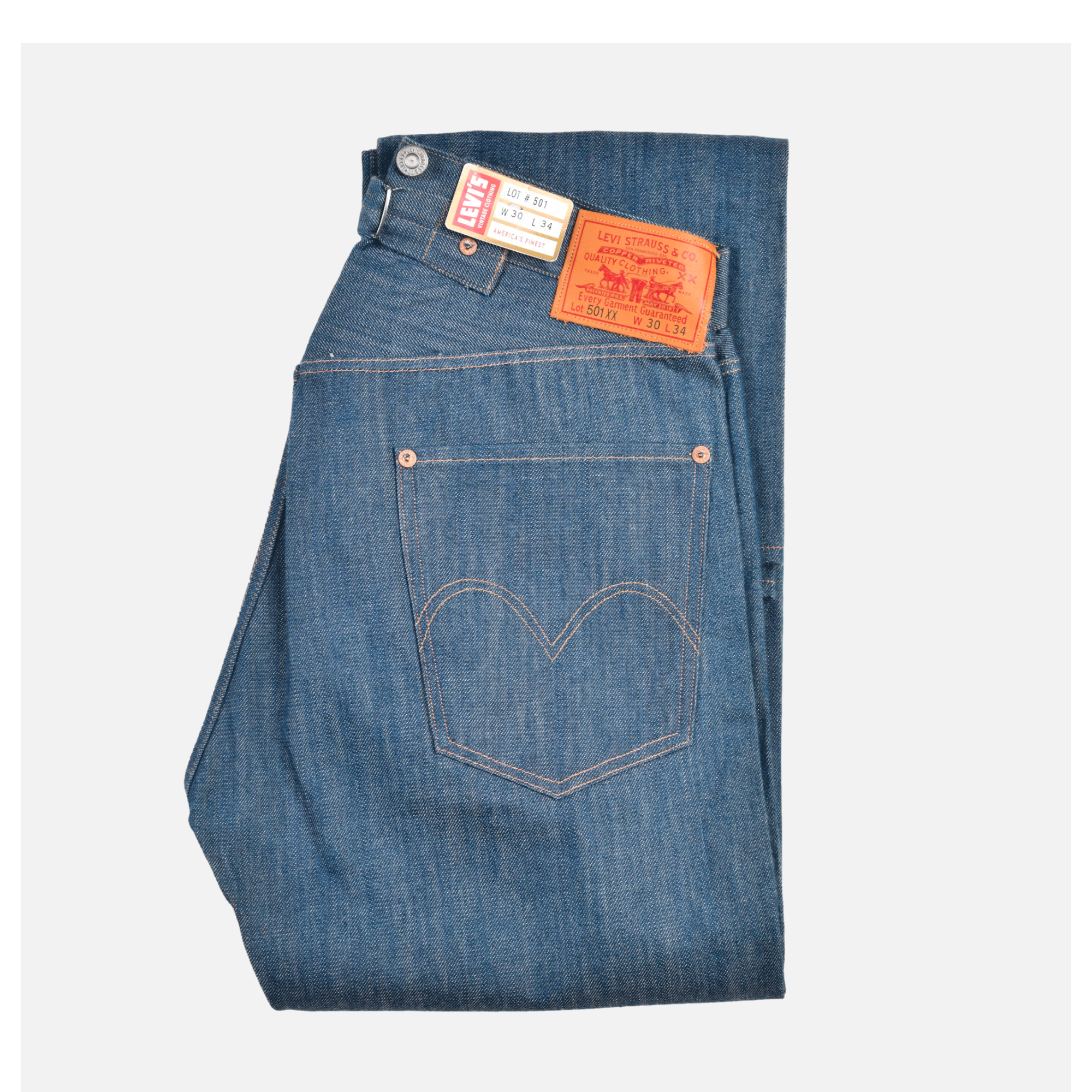 Levi’s® Vintage Clothing 1901 501® 32/34 32/34 Levi's® Vintage Clothing 1901 501 Rare & Limited