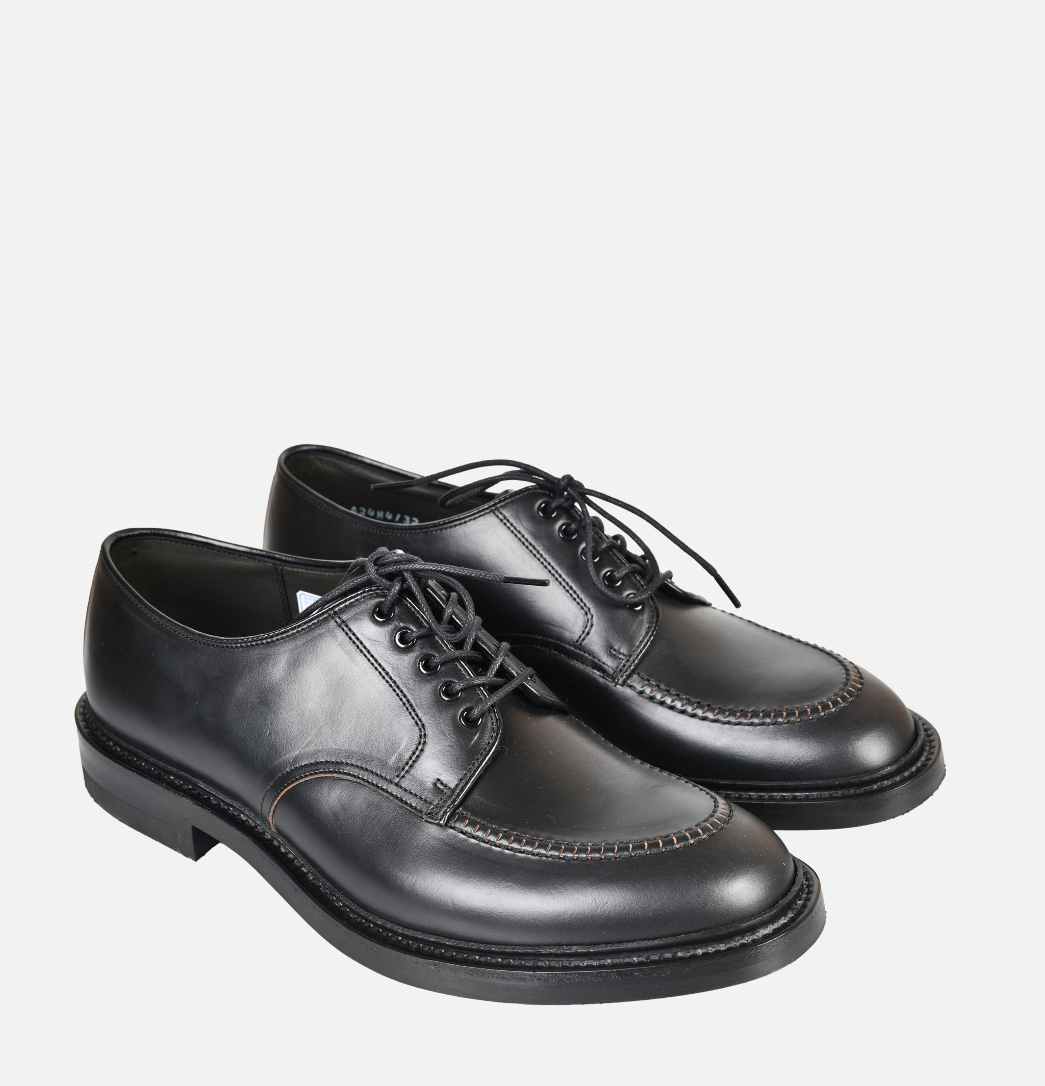 Regal Shoe & Co x Royalcheese Utip Horween Shoes Black