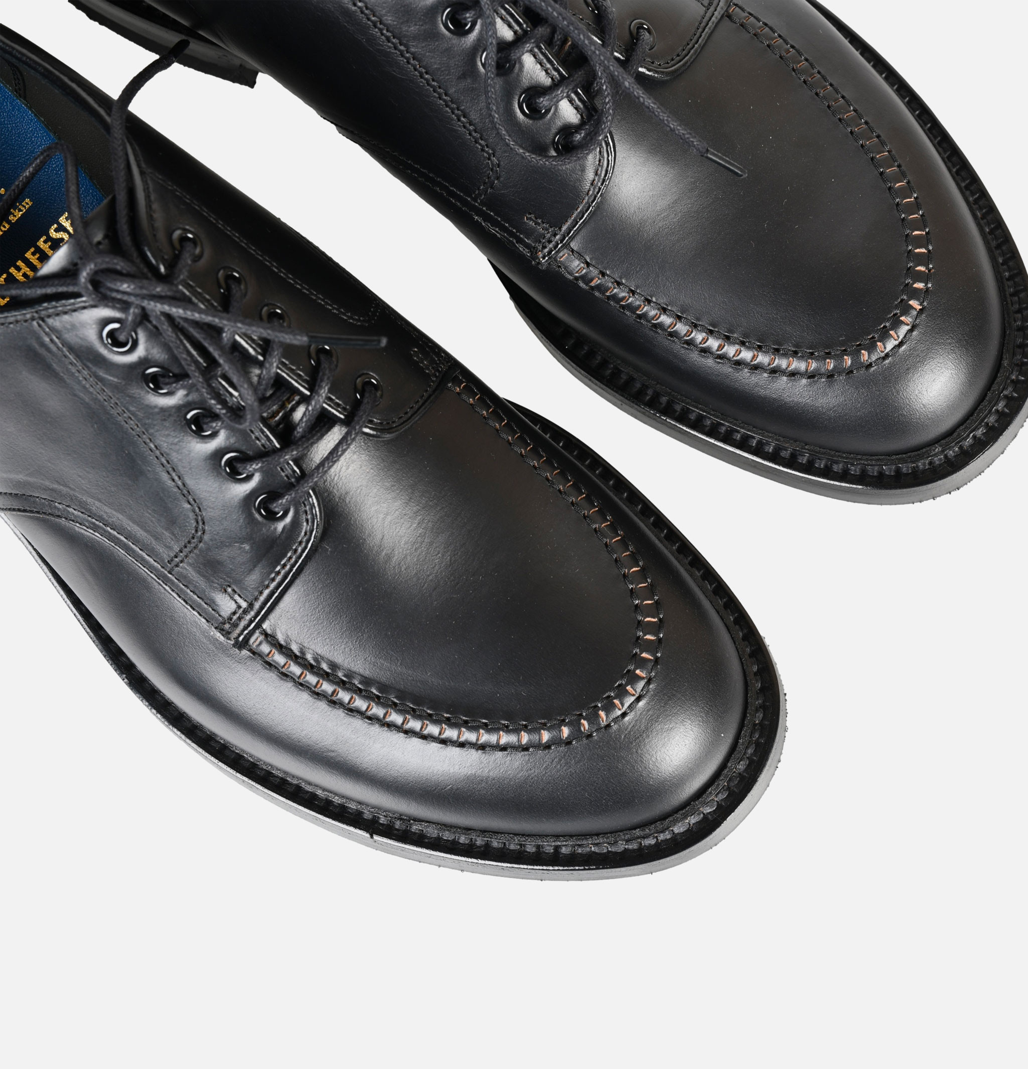 Regal Shoe & Co x Royalcheese Utip Horween Shoes Black