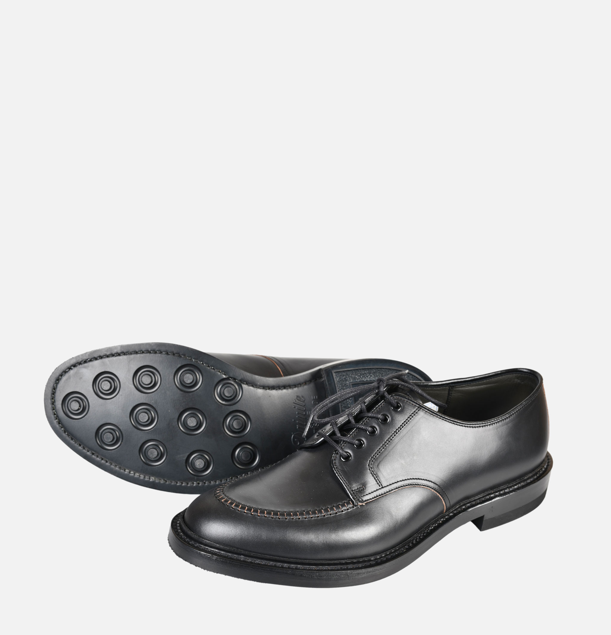 Regal Shoe & Co x Royalcheese Utip Horween Shoes Black