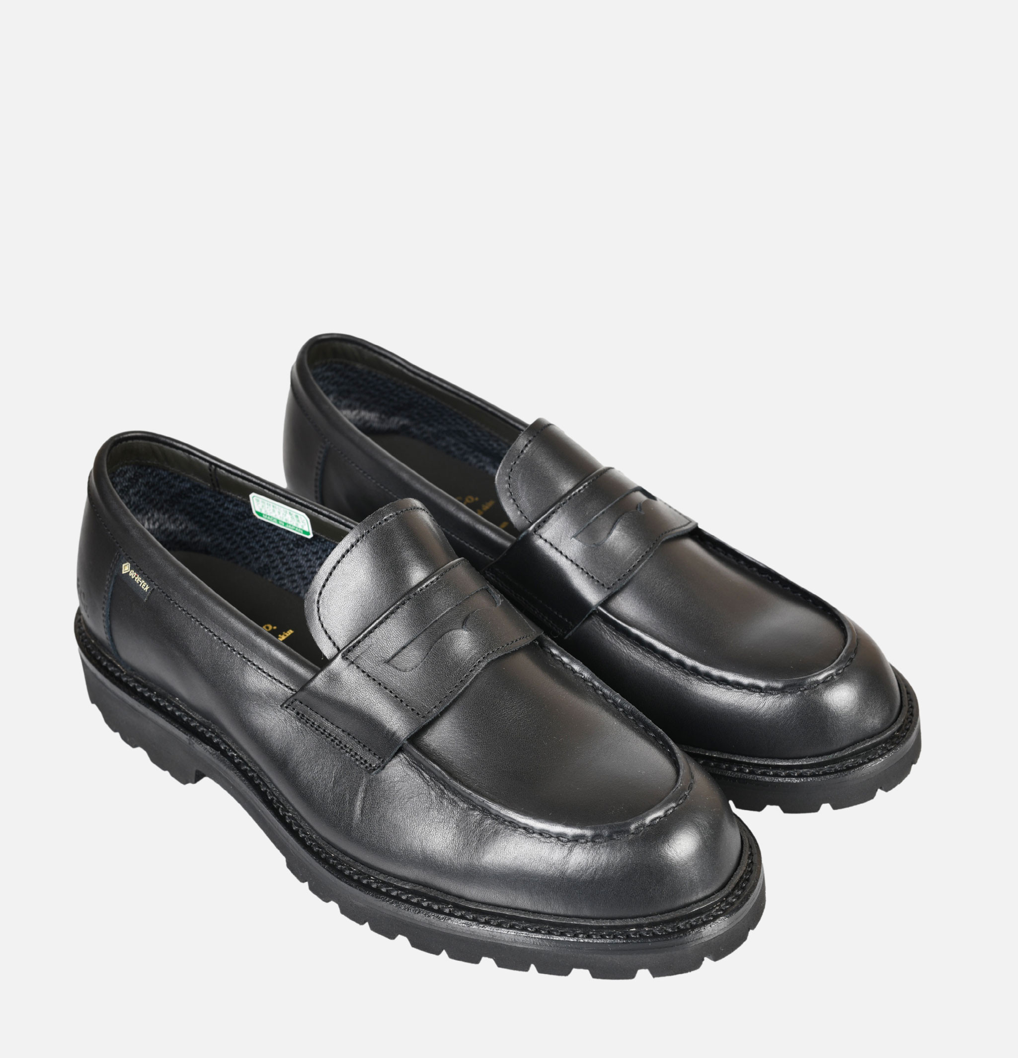 Regal Shoe & Co x Royalcheese Paris Loafers Gortex Black