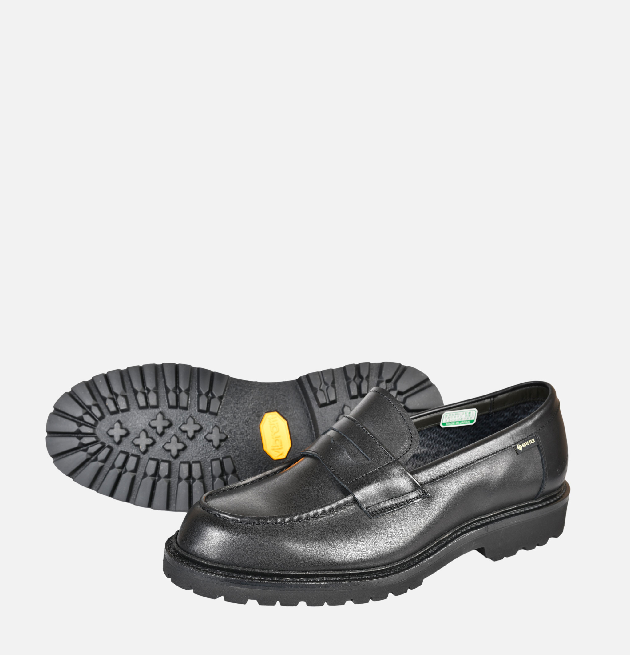 Regal Shoe & Co x Royalcheese Paris Loafers Gortex Black