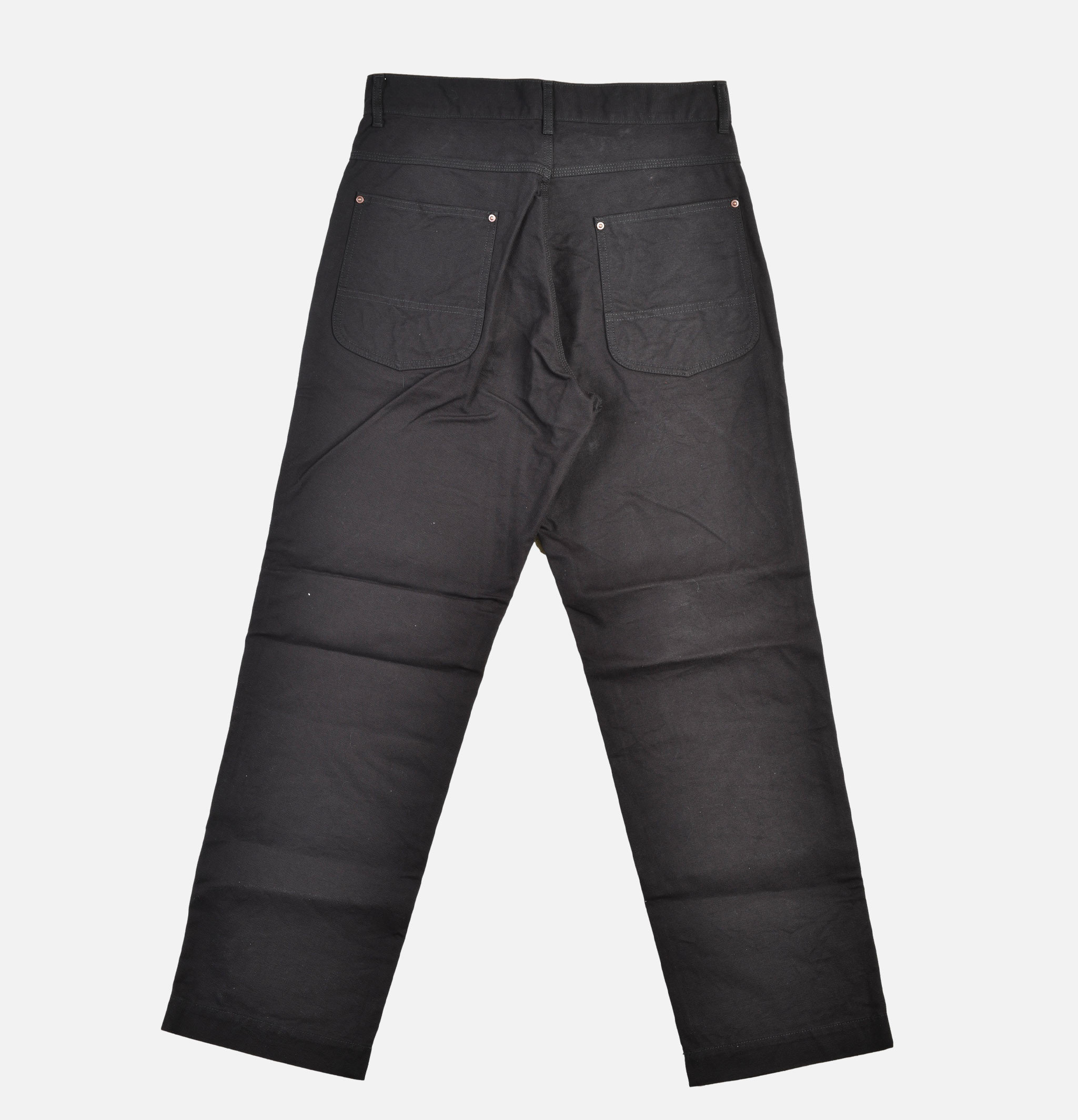 FOB Factory F0530 Cotton Duck Work Pants Black