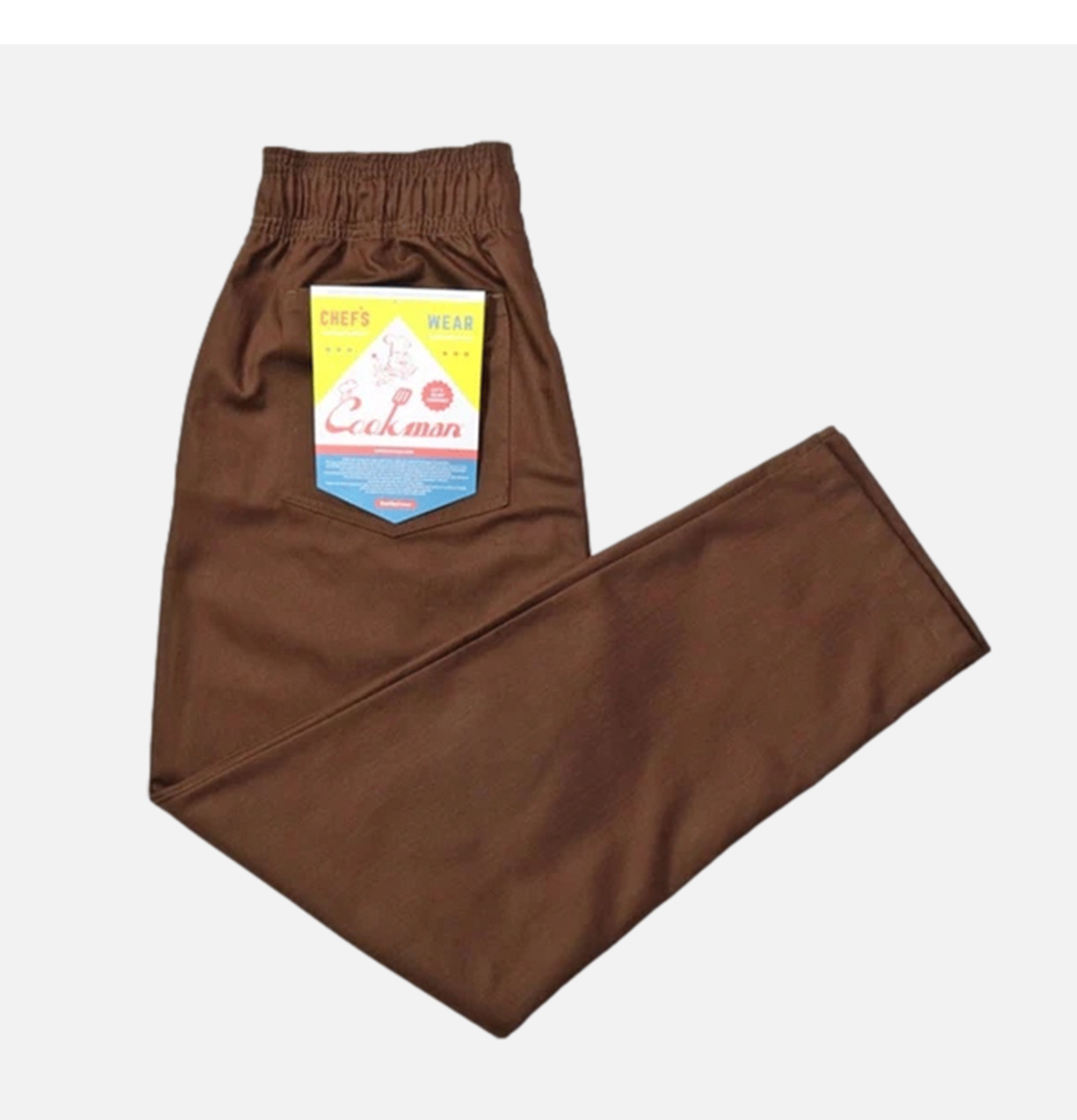 Cookman Chef Pants - Herringbone Chocolat