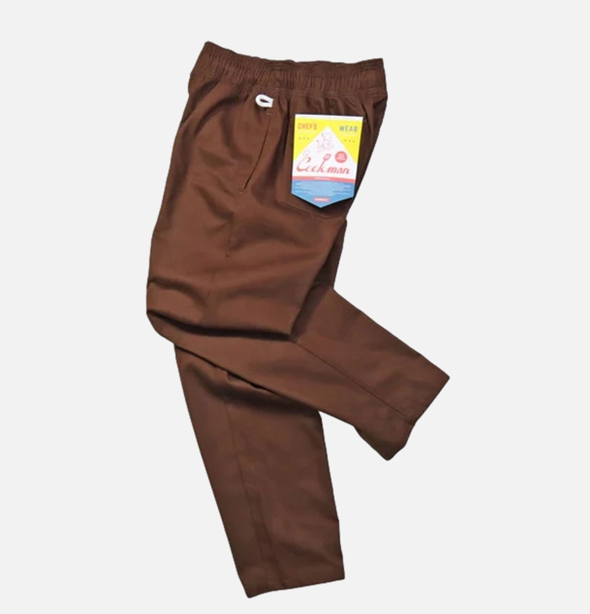 Cookman Chef Pants - Herringbone Chocolat