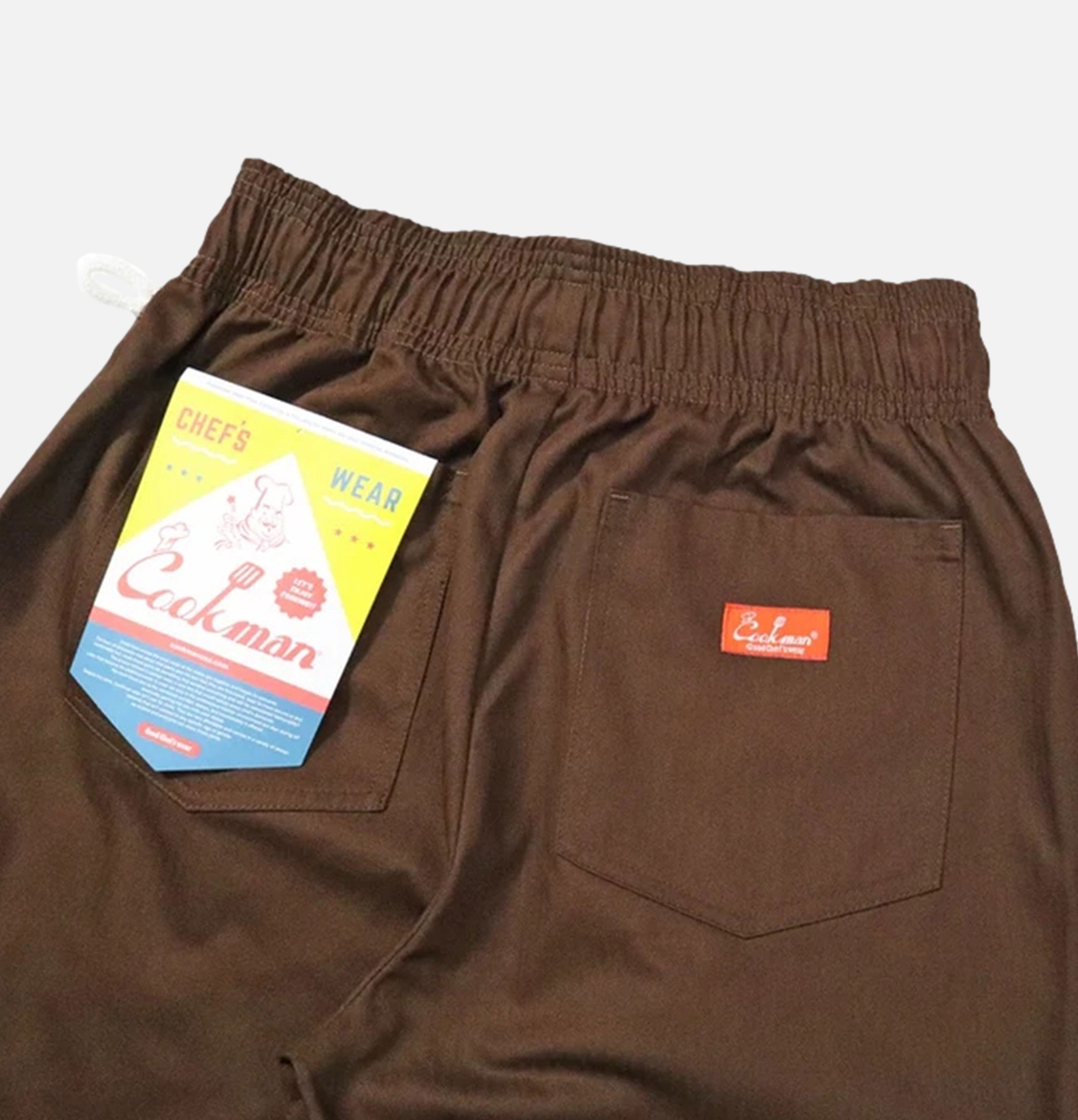 Cookman Chef Pants - Herringbone Chocolat
