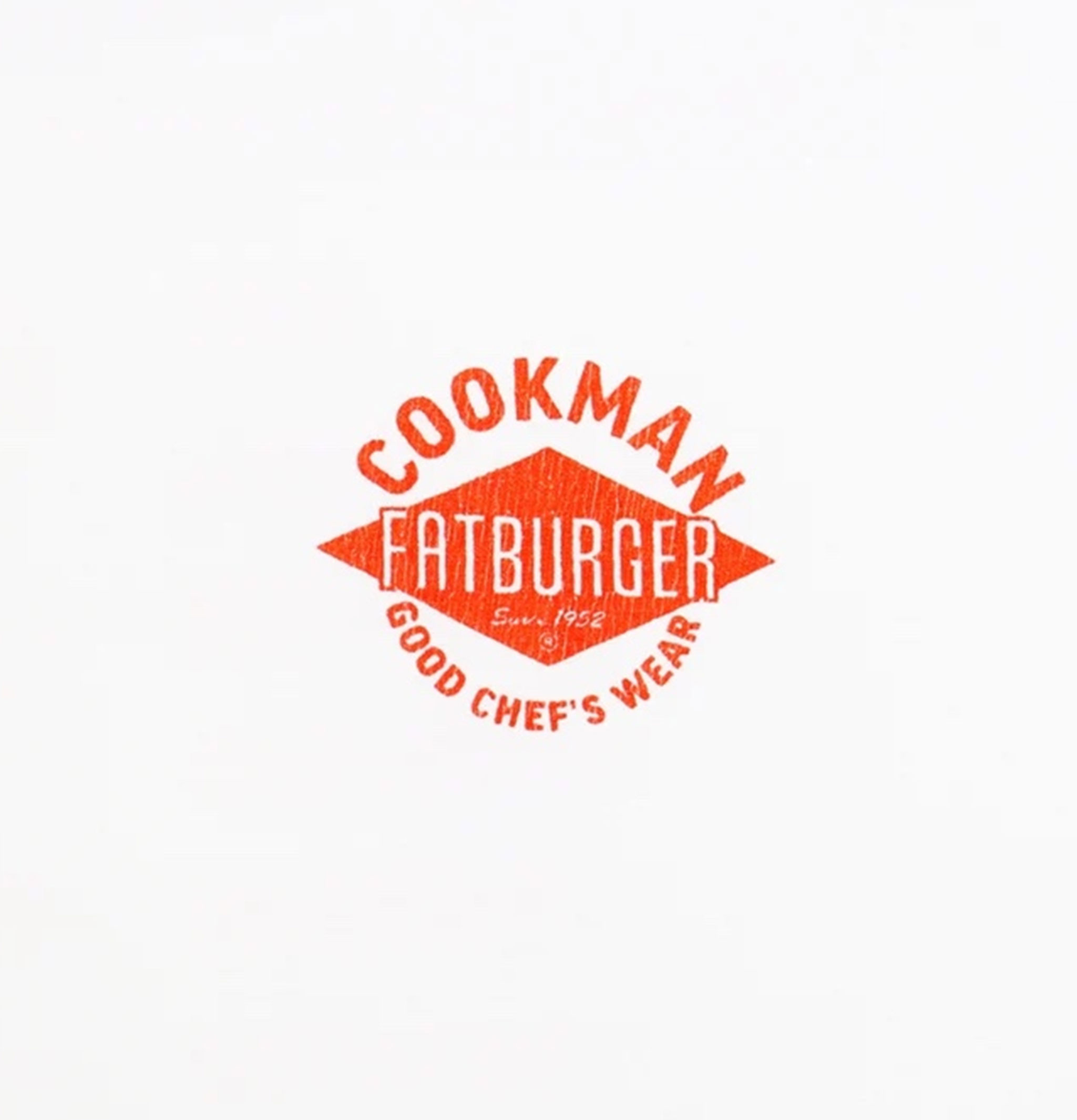 Fatburger x Cookman Collaboration T-Shirt - FAT Topping Menu White