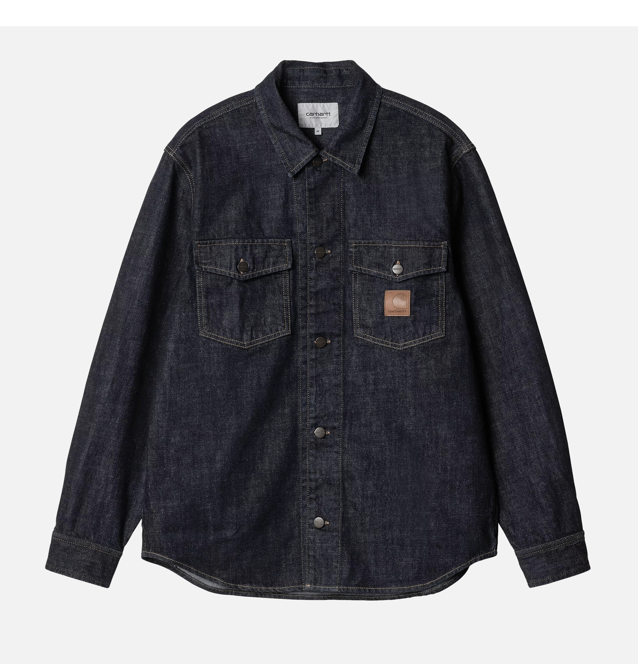 Carhartt WIP Lincoln Shirt Blue Rinsed