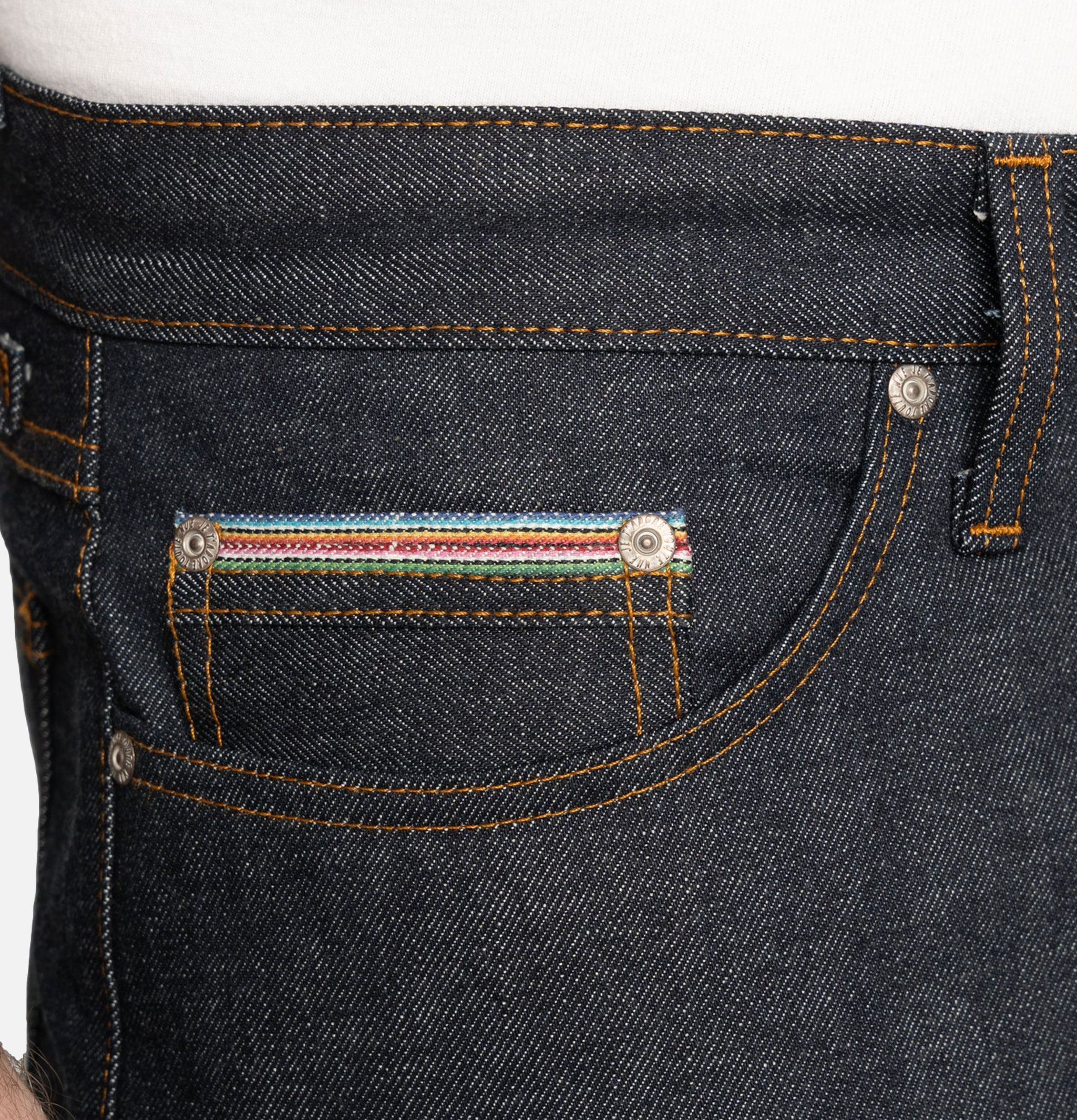 Naked & Famous Dia De Los Muertos Selvedge Jeans - True Guy Fit