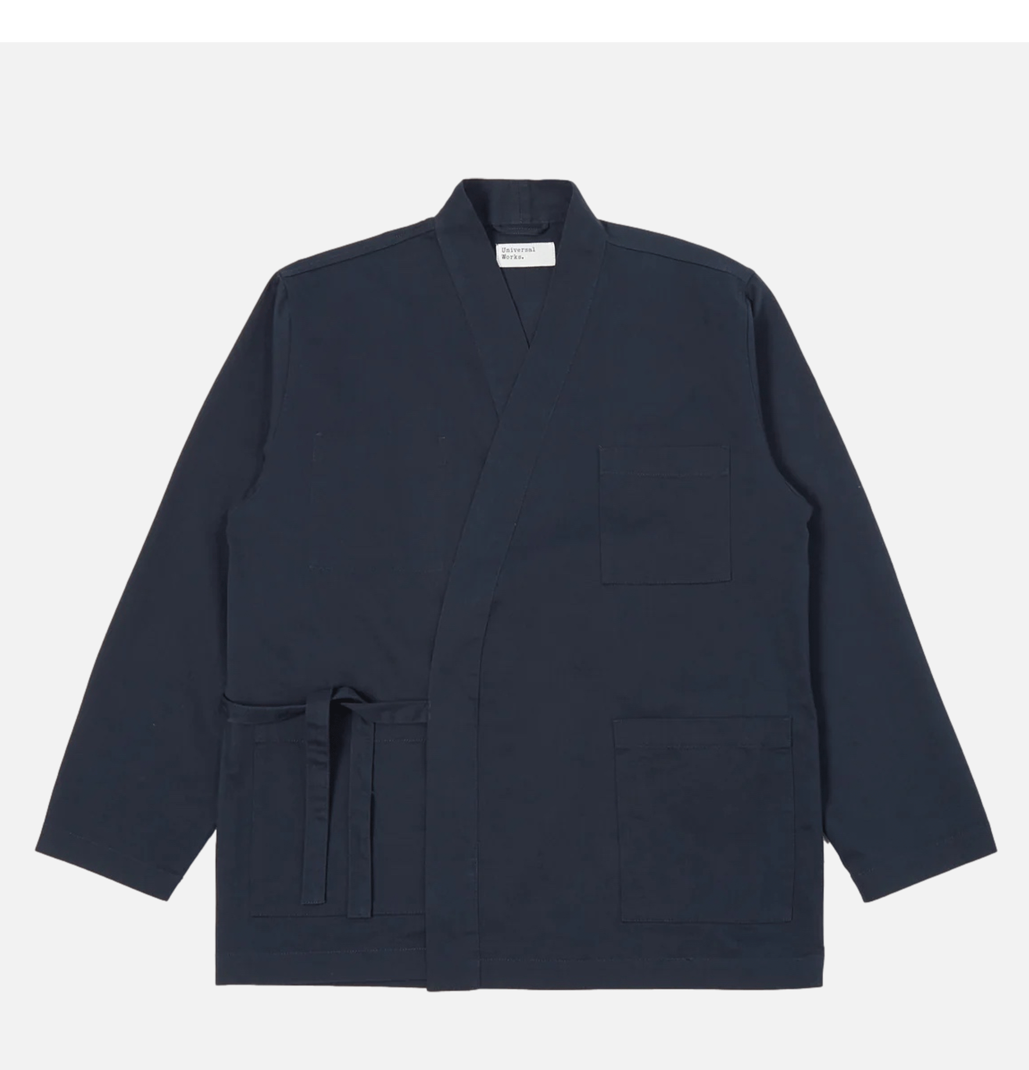 Universal Works Kyoto Twill Navy work jacket