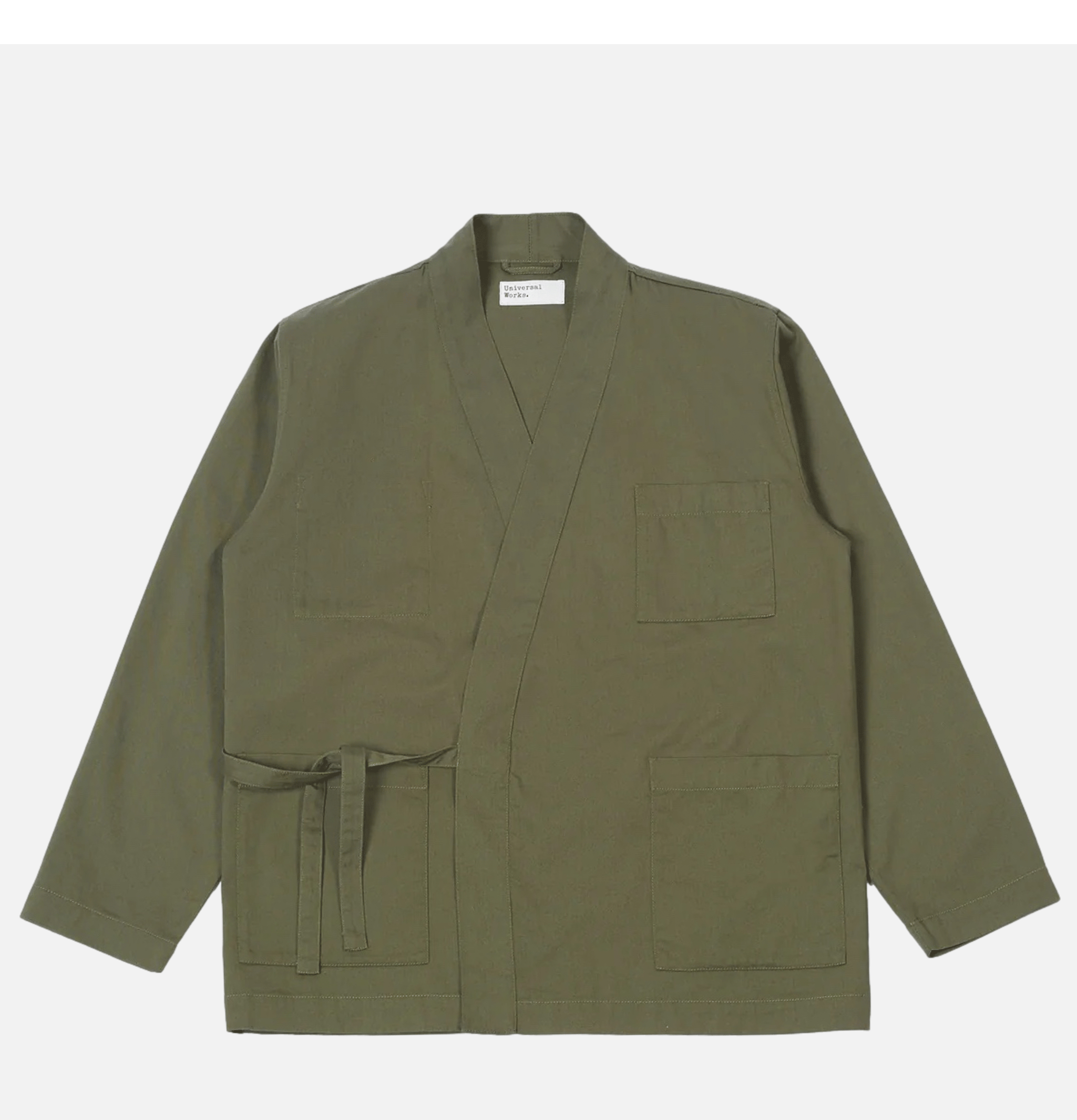 Universal Works Kyoto Twill Olive work jacket