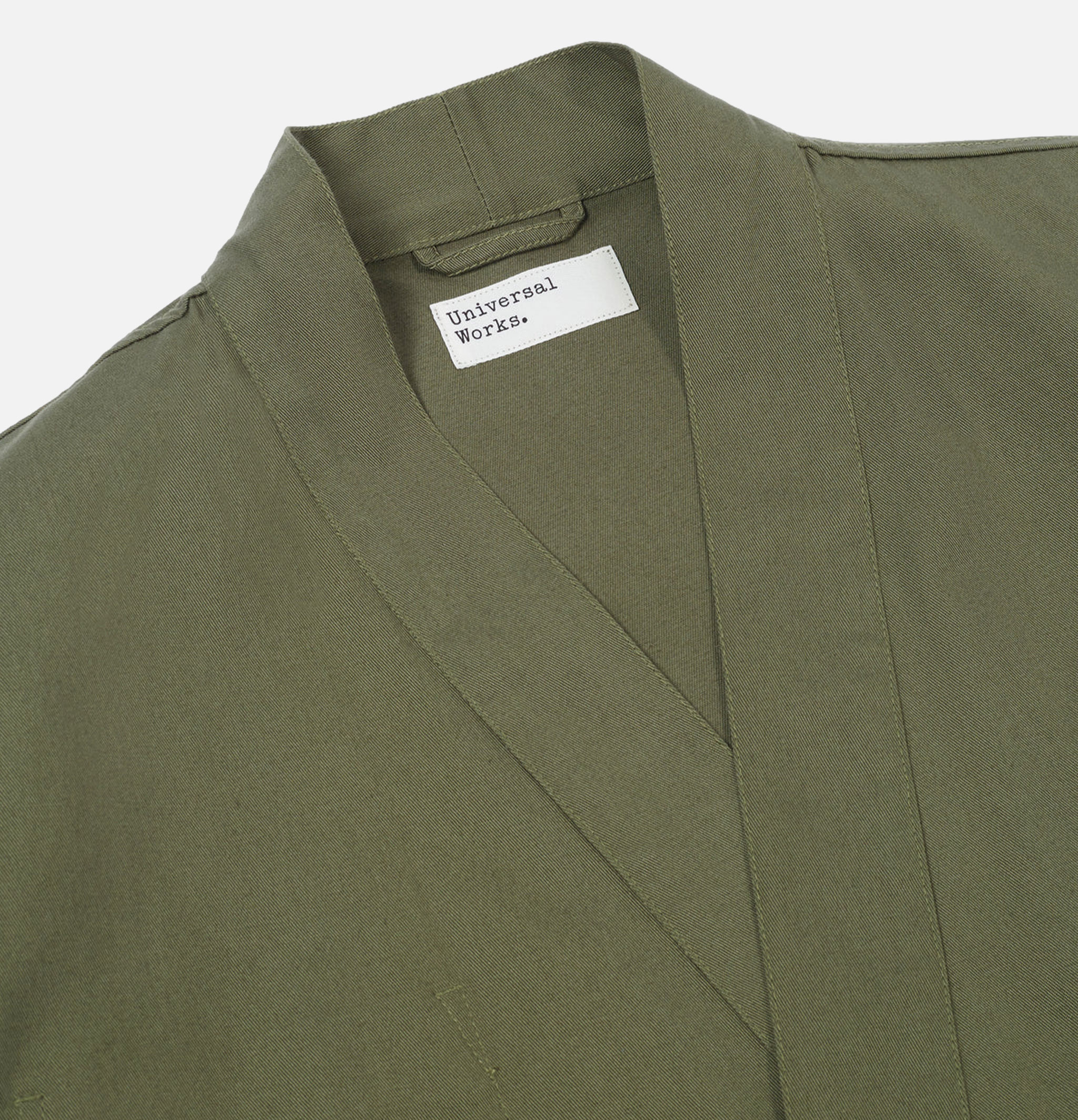 Universal Works Kyoto Twill Olive work jacket