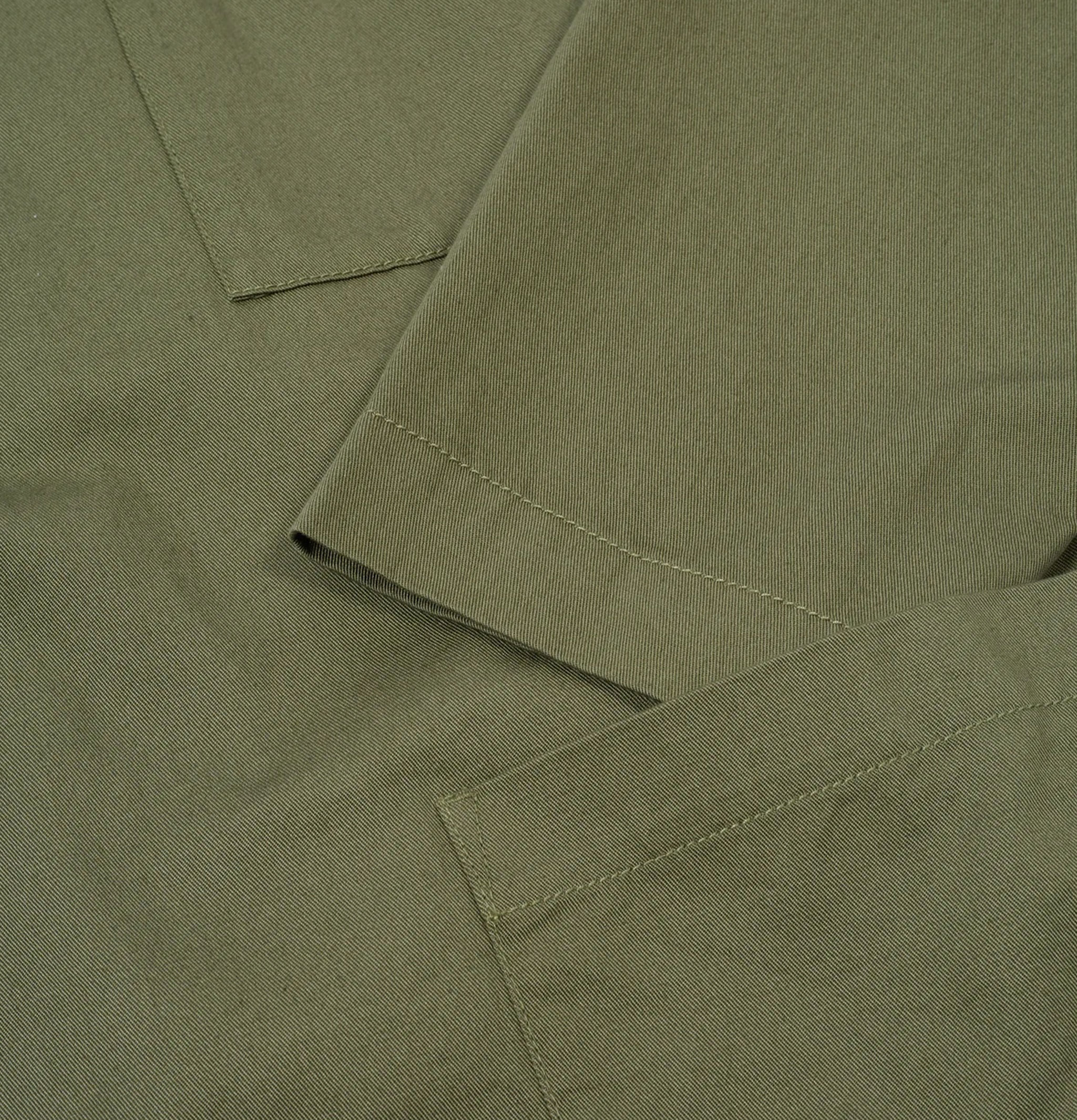 Universal Works Kyoto Twill Olive work jacket