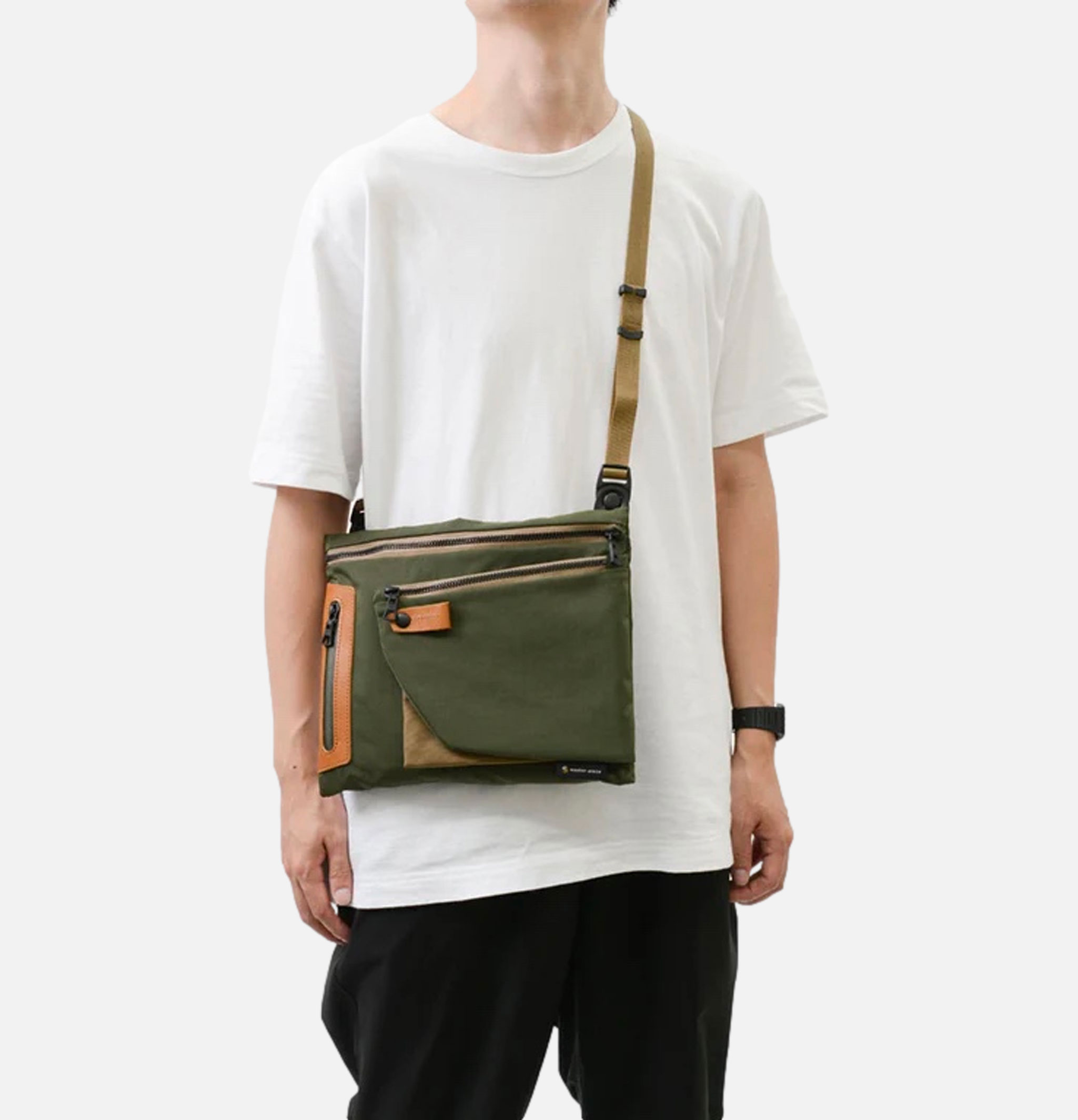 Master Piece Japan Circus Shoulder Bag Khaki