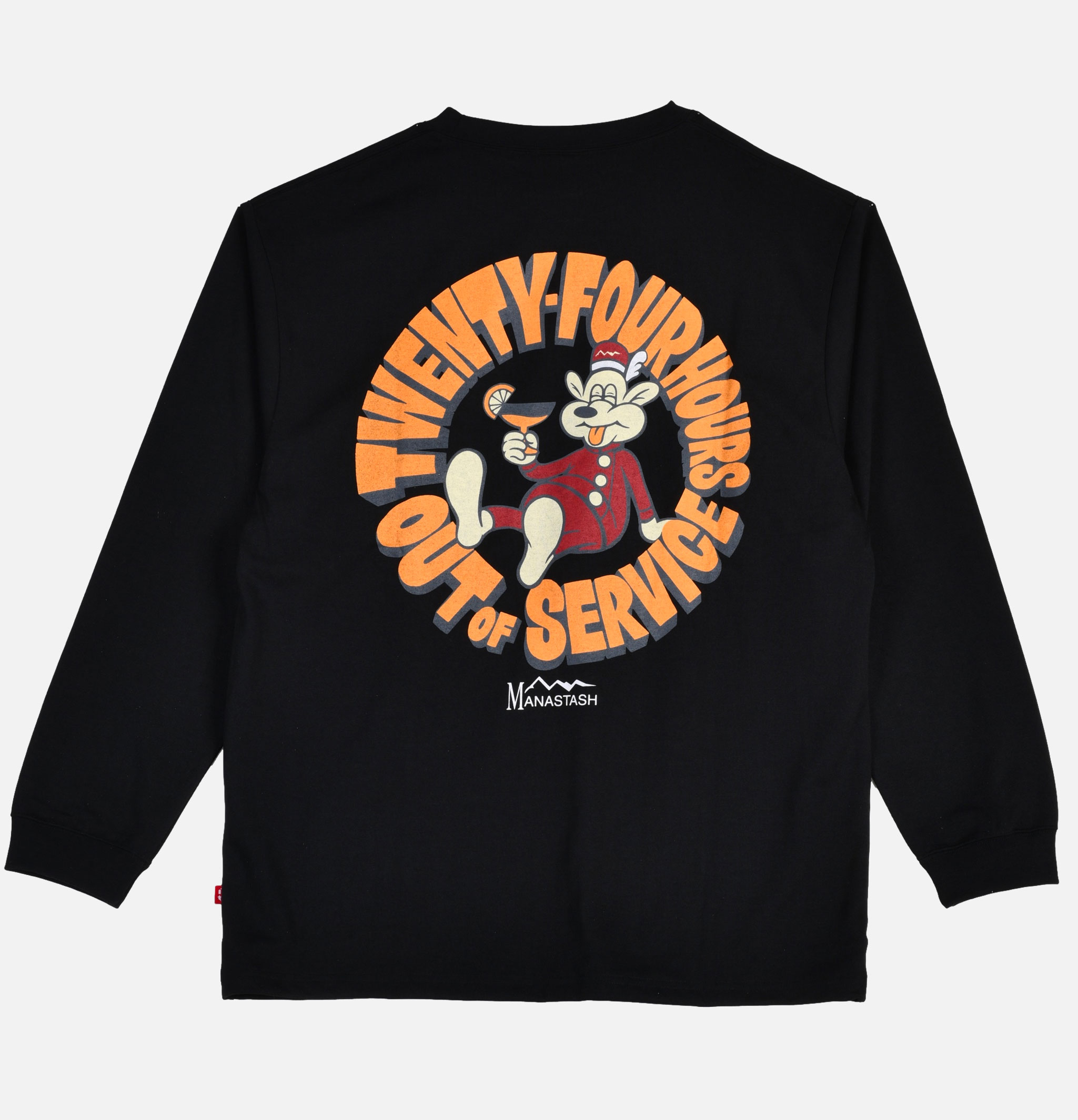 Manastash Poly Tee Ls 24hrs Black