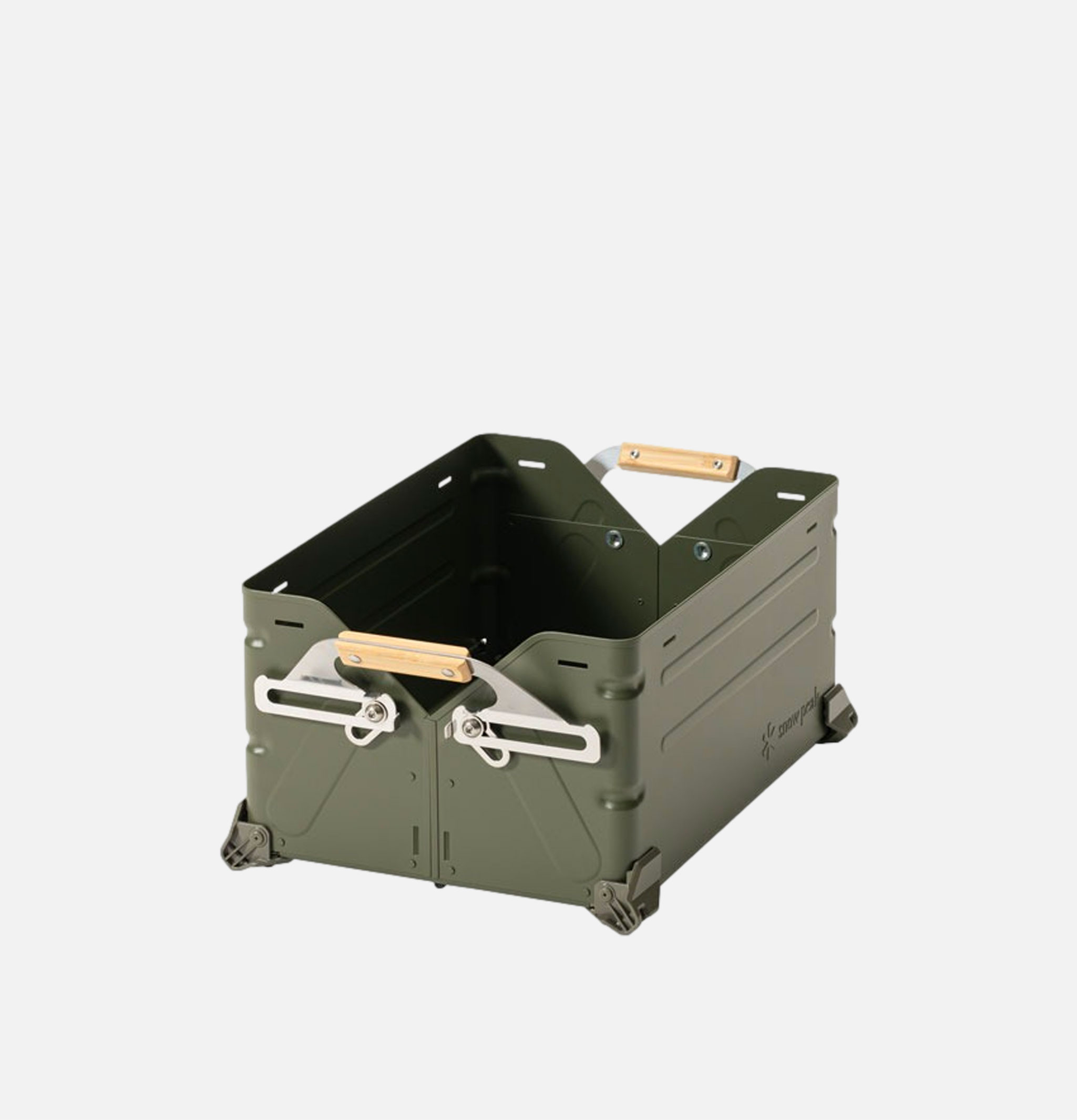 Snow Peak Stacking Shelf Container 25 Olive