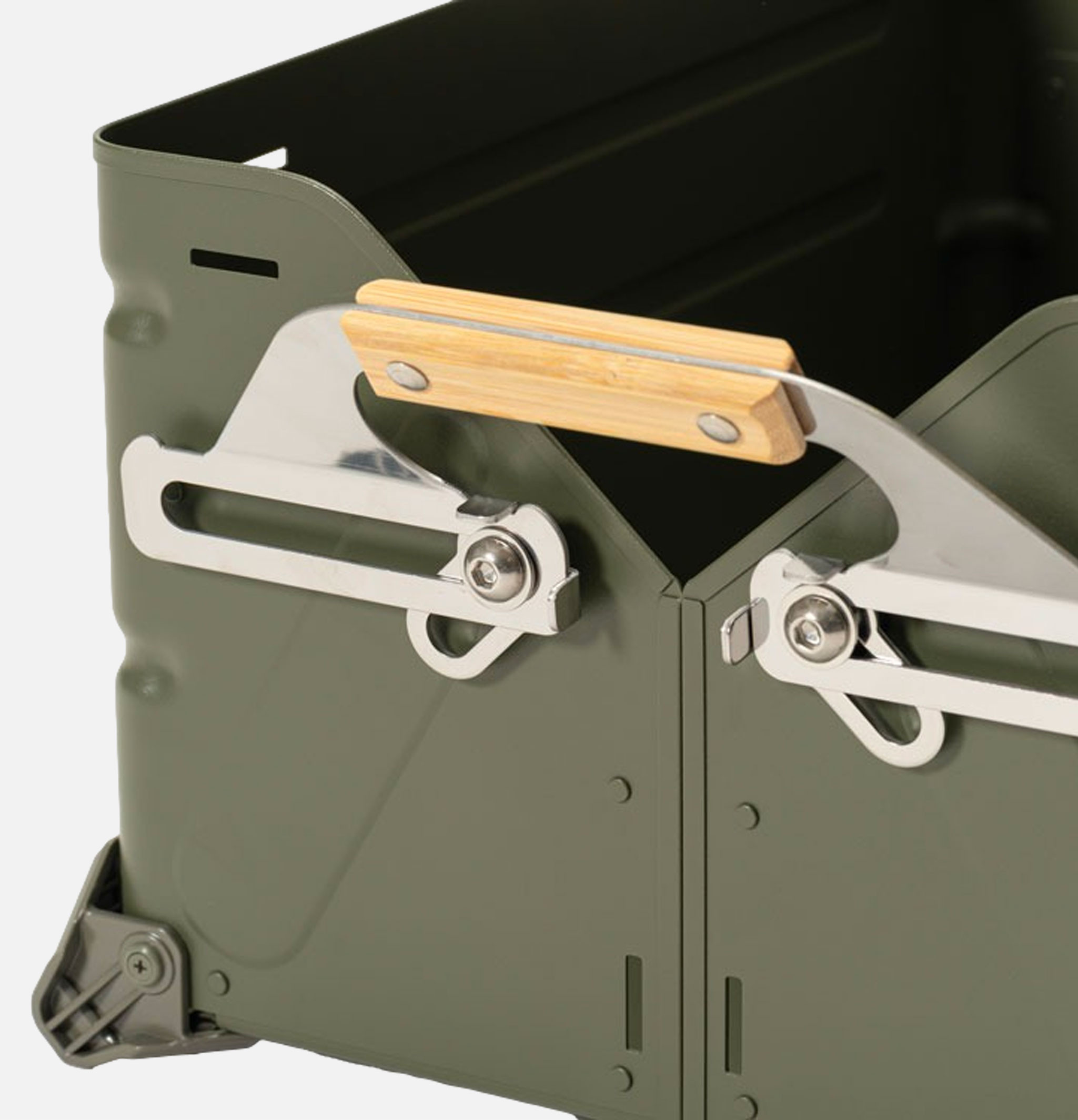 Snow Peak Stacking Shelf Container 25 Olive