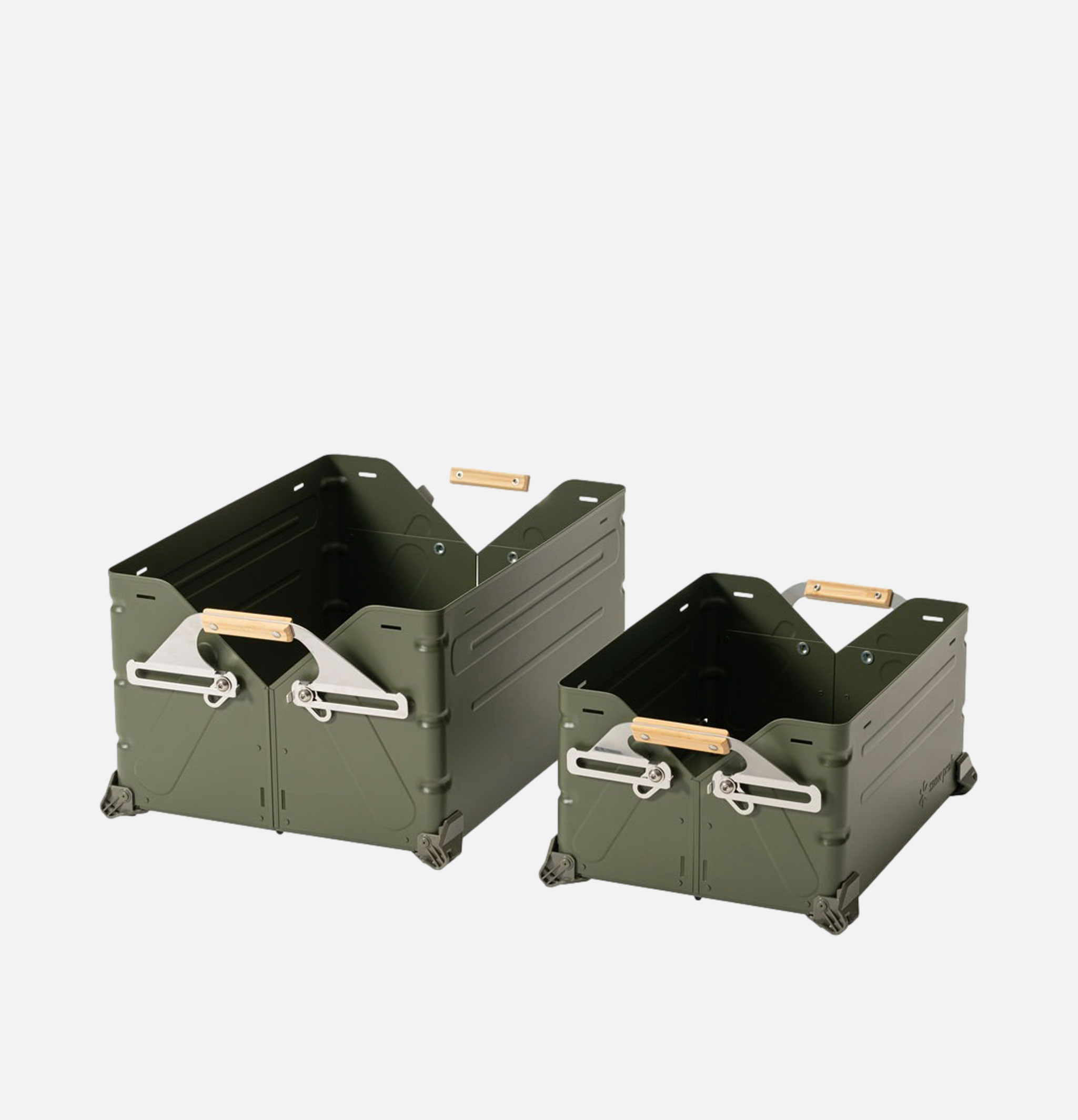 Snow Peak Stacking Shelf Container 25 Olive