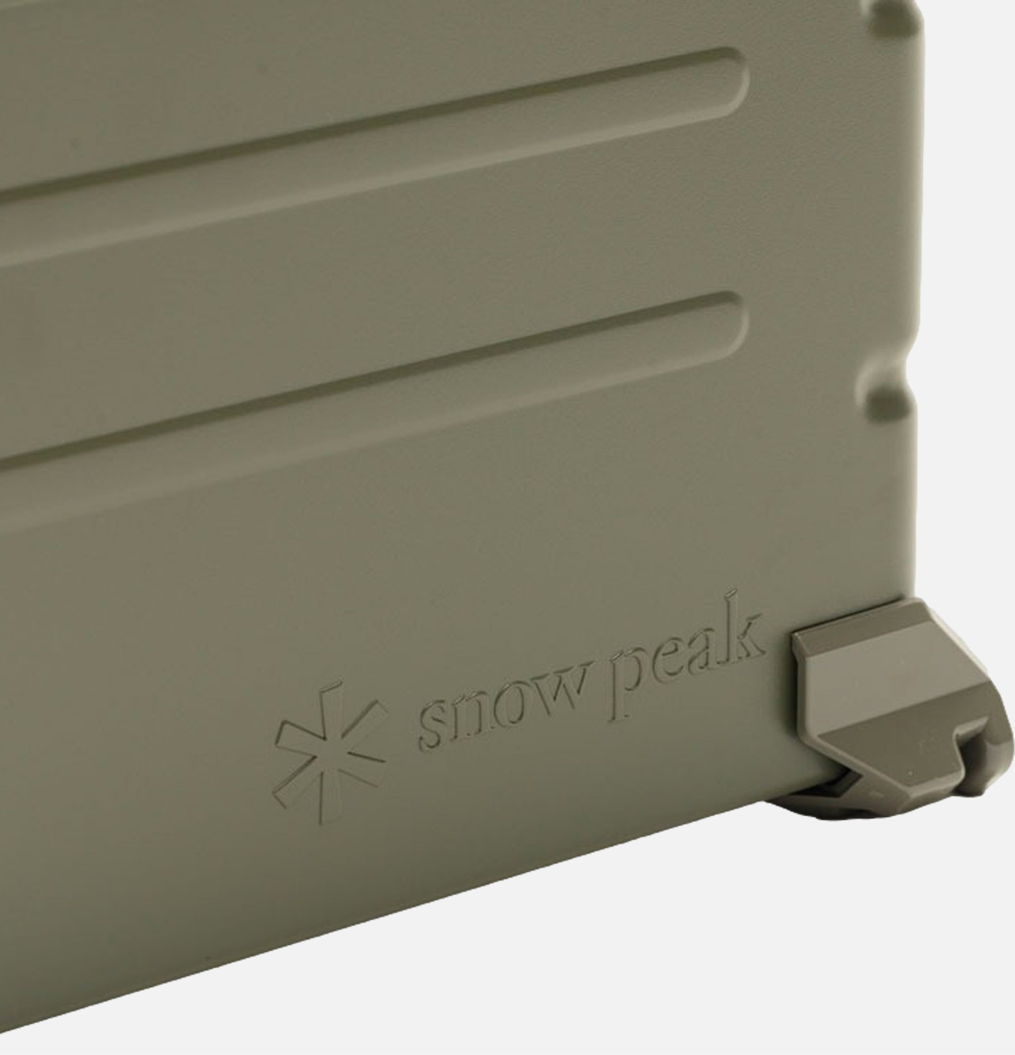 Snow Peak Stacking Shelf Container 25 Olive