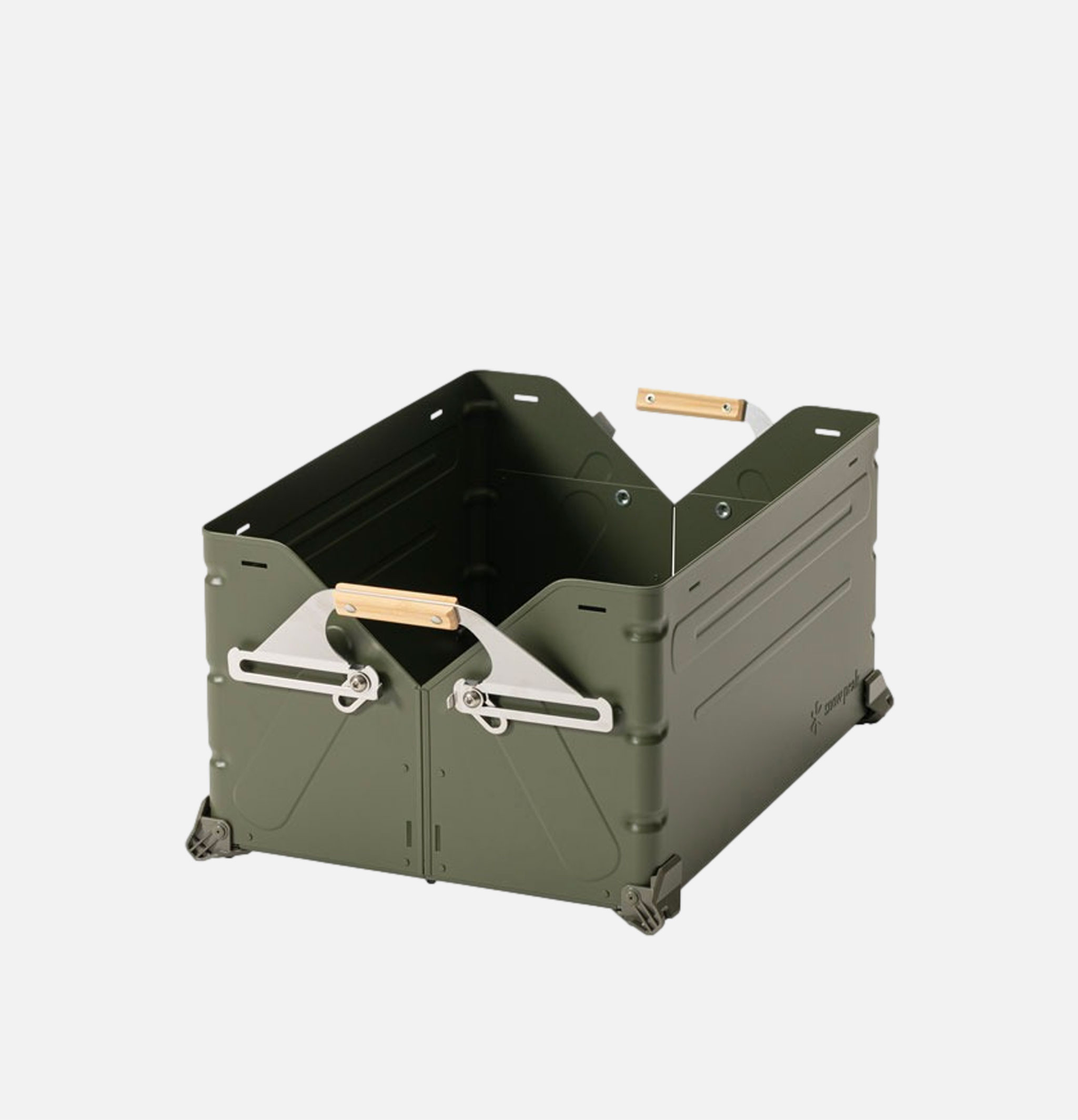 Snow Peak Stacking Shelf Container 50 Olive