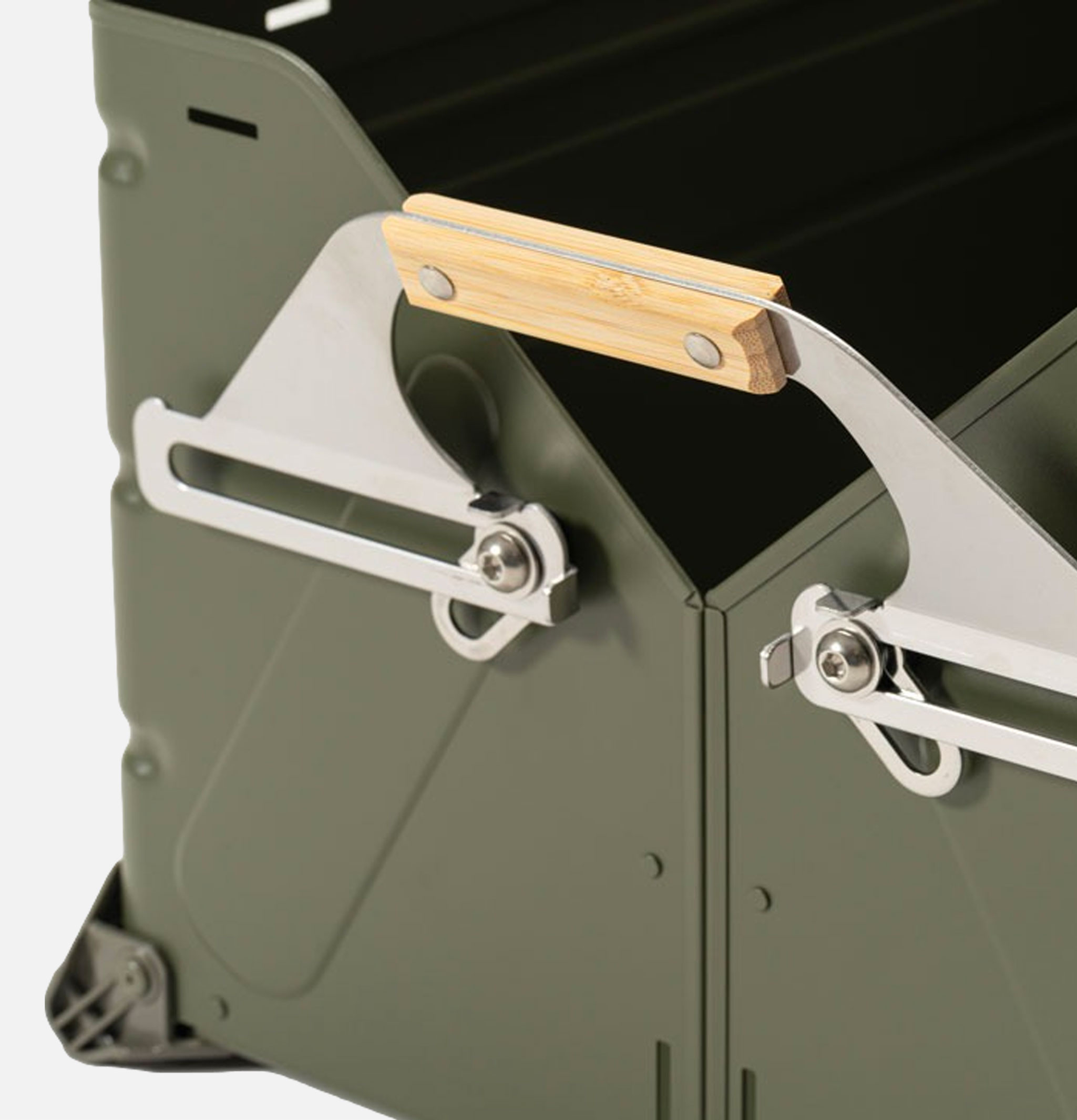 Snow Peak Stacking Shelf Container 50 Olive