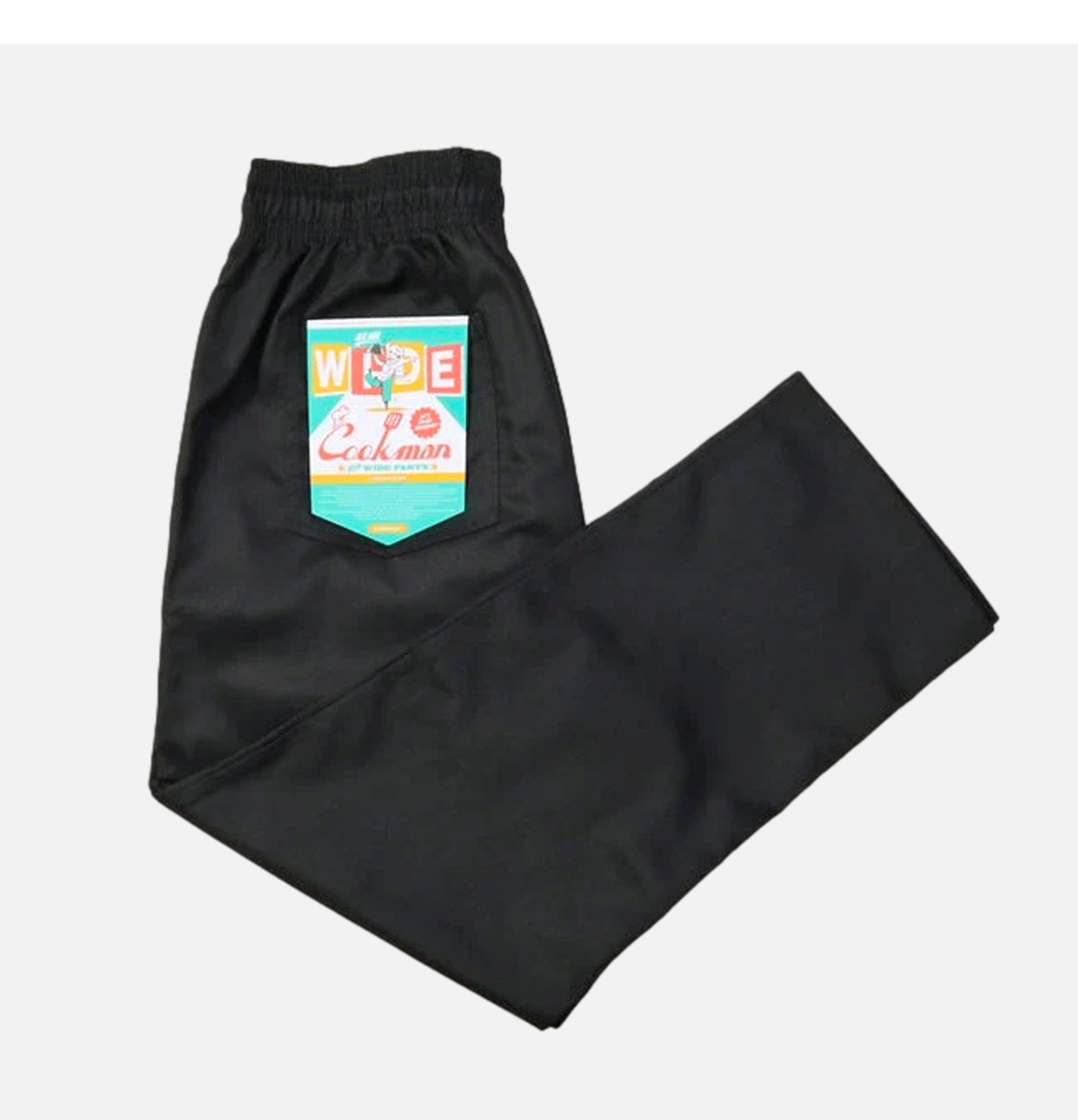 Cookman USA Chef Pant Semiwide Black