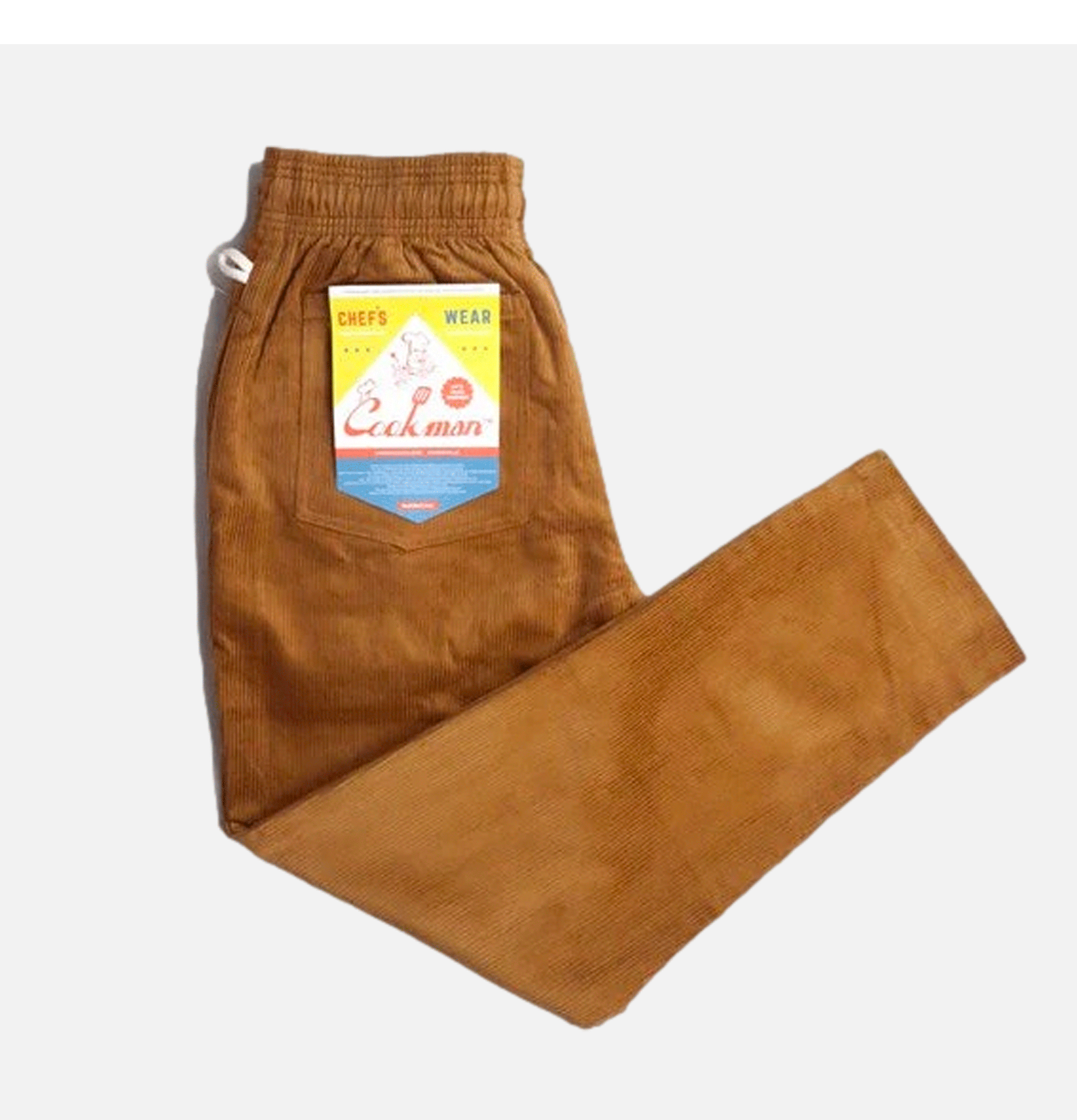 Cookman Chef Pant Corduroy Brown