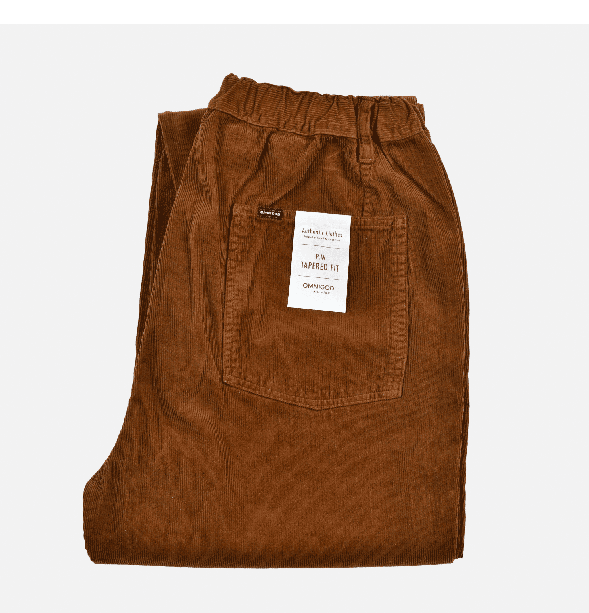 Easy Pants Cord Brown