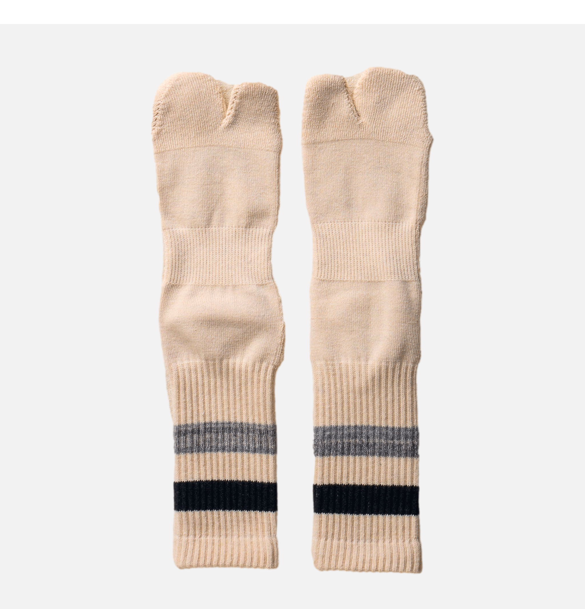 Yahae Organic Cotton Yak Pile Soles White Socks