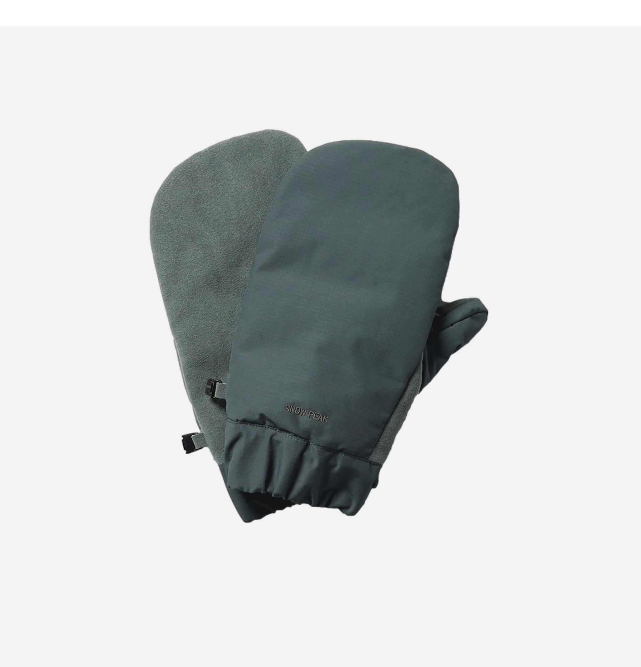 Moufles en Duvet Snow Peak Foilage Green