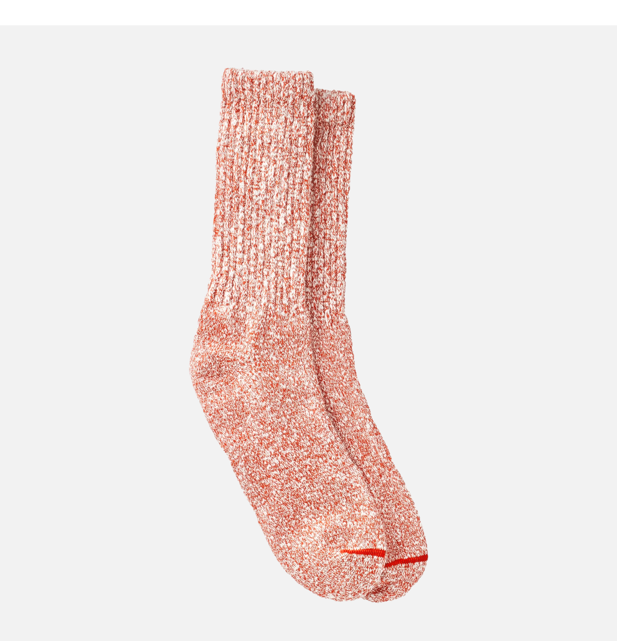 Chaussettes Red Wing Cotton Blend Ragg Crew Rust