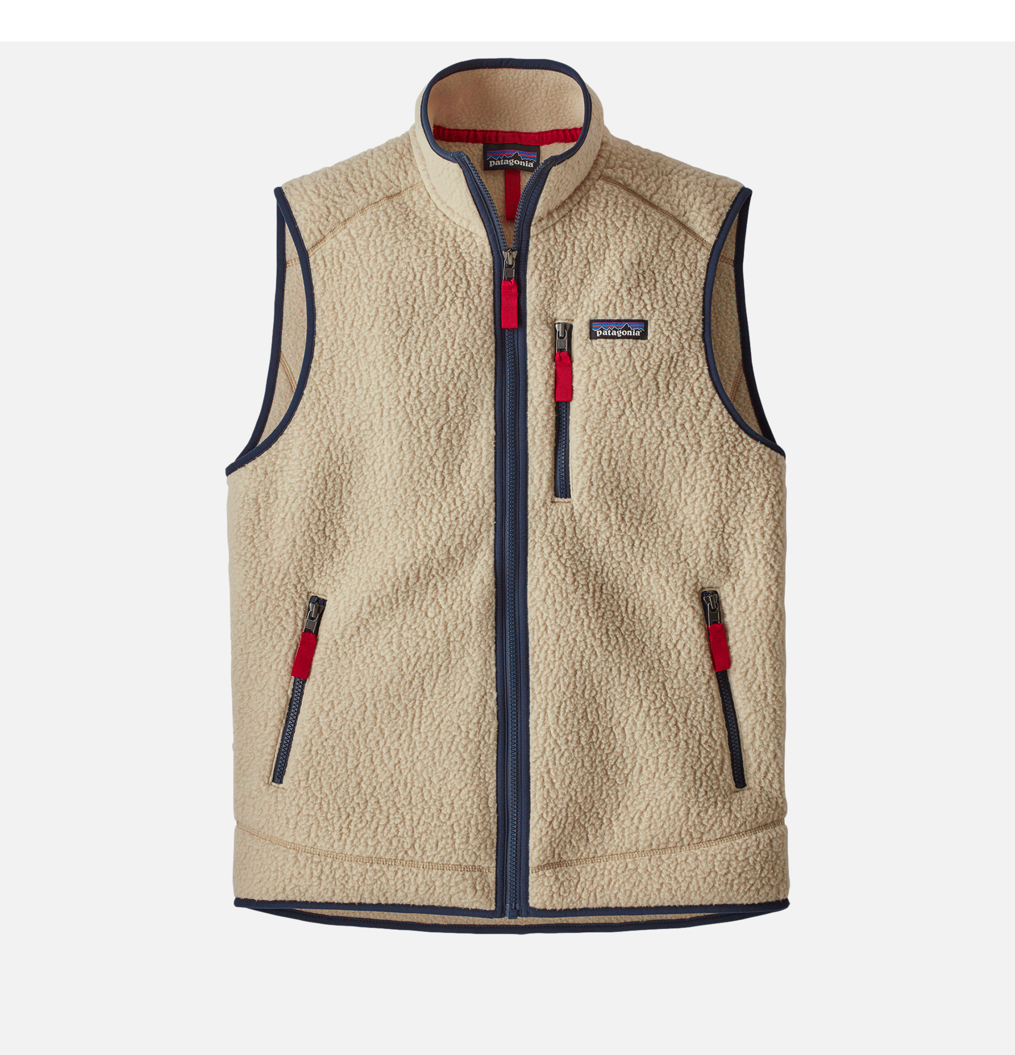 Patagonia Retro Pile Fleece Vest Khaki