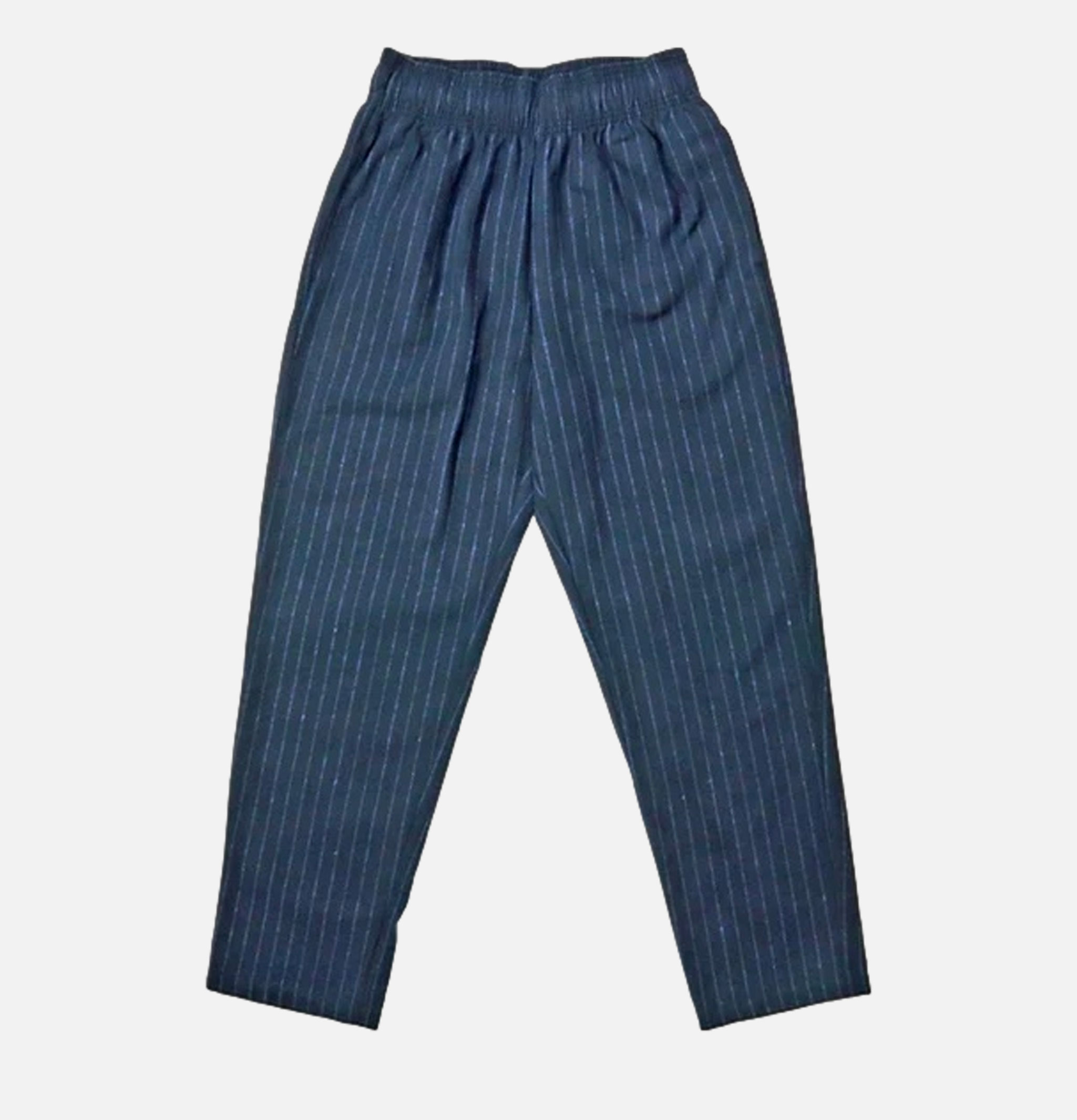 Chef Pant Light tweed Strip Navy