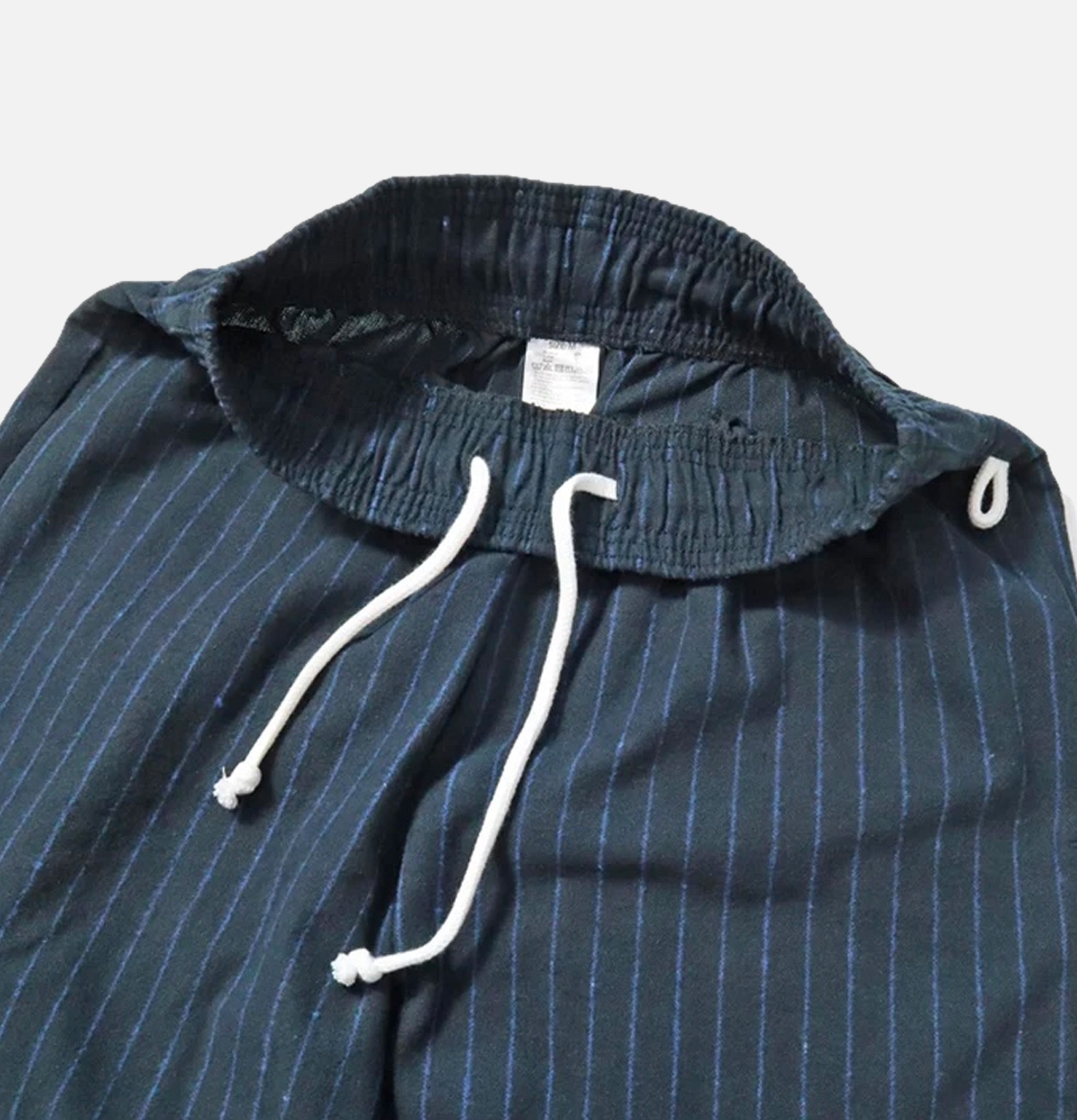 Chef Pant Light tweed Strip Navy