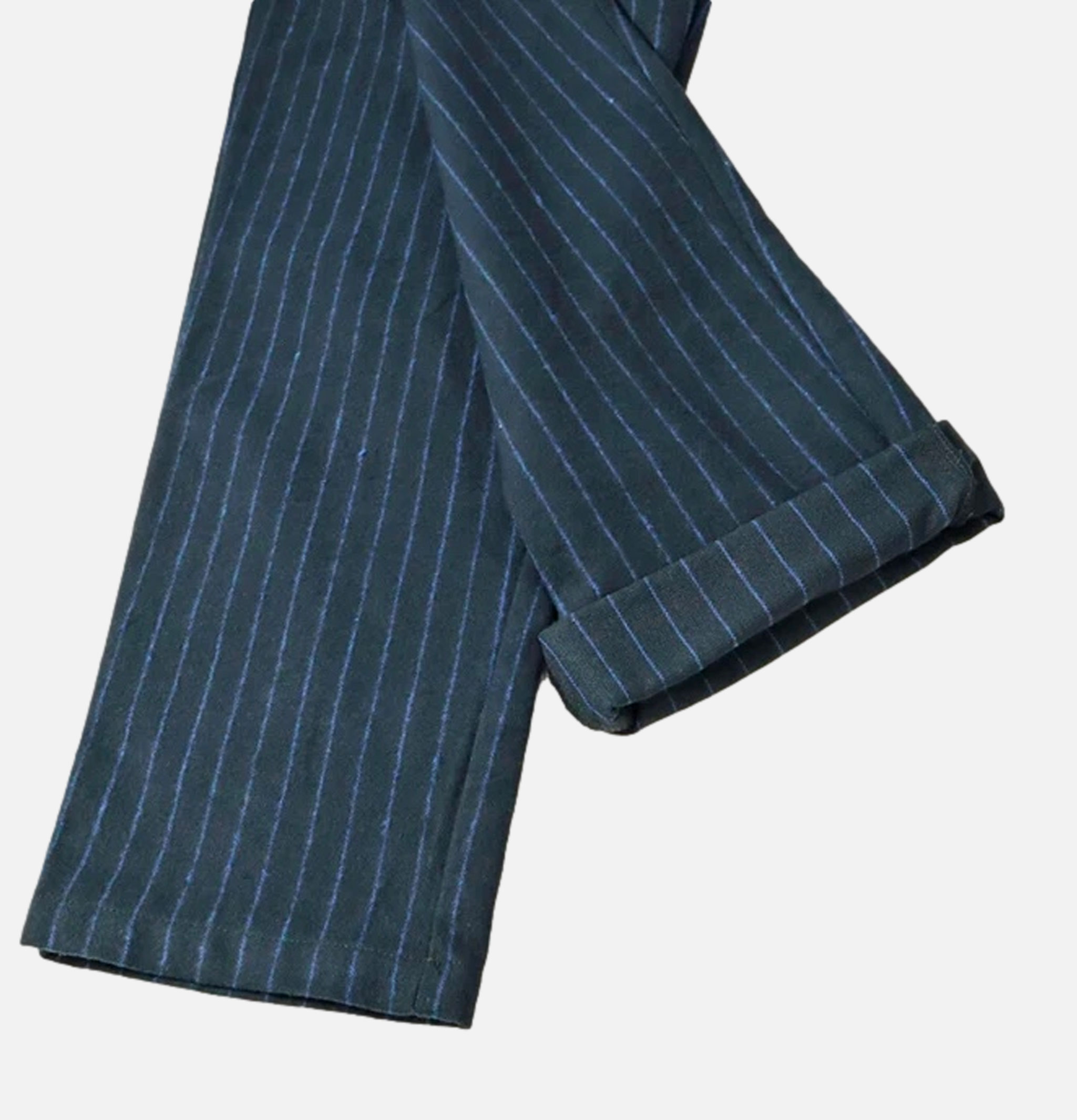 Chef Pant Light tweed Strip Navy