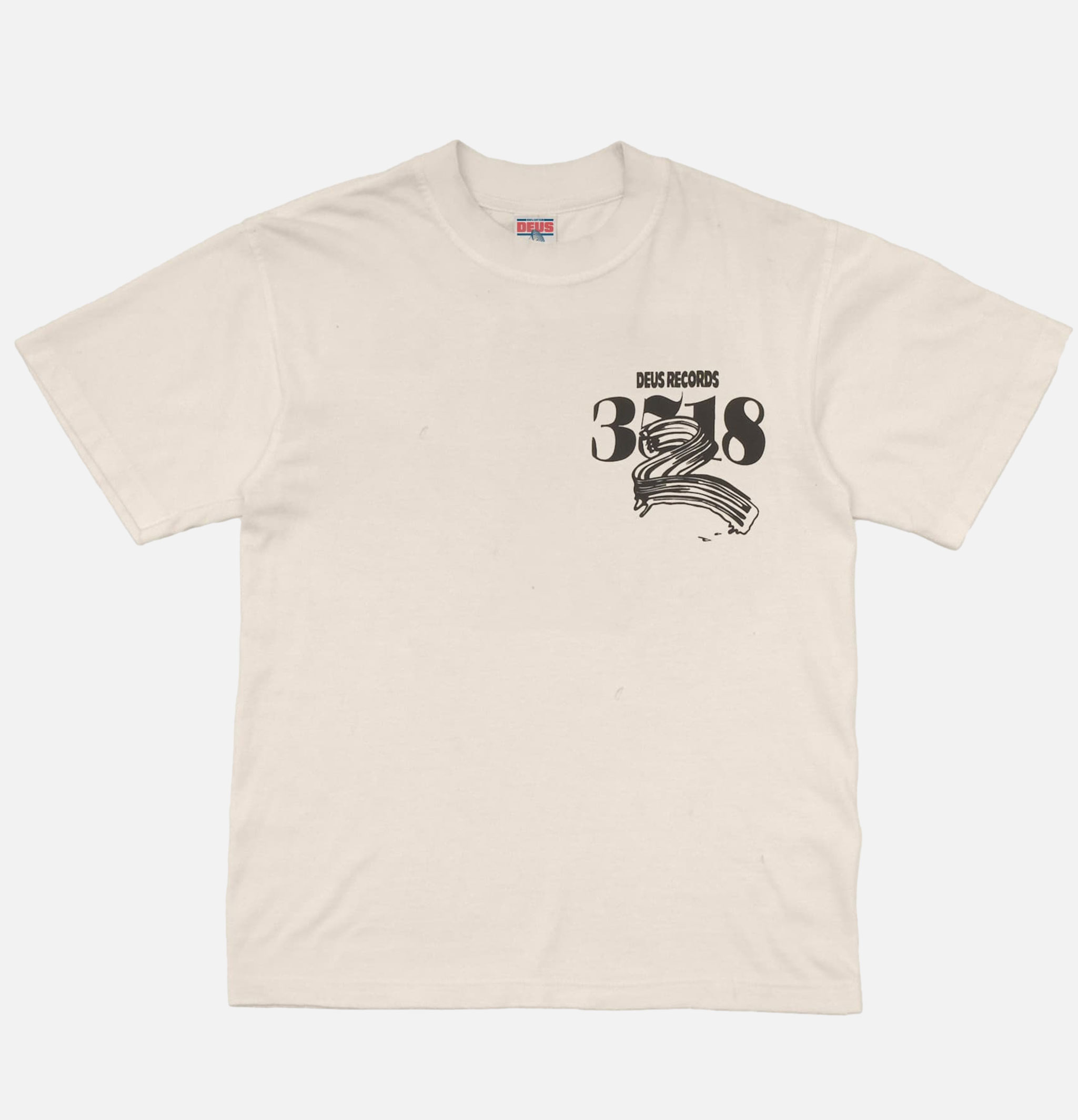 Deus Ex Machina Zounds Tee Vintage White