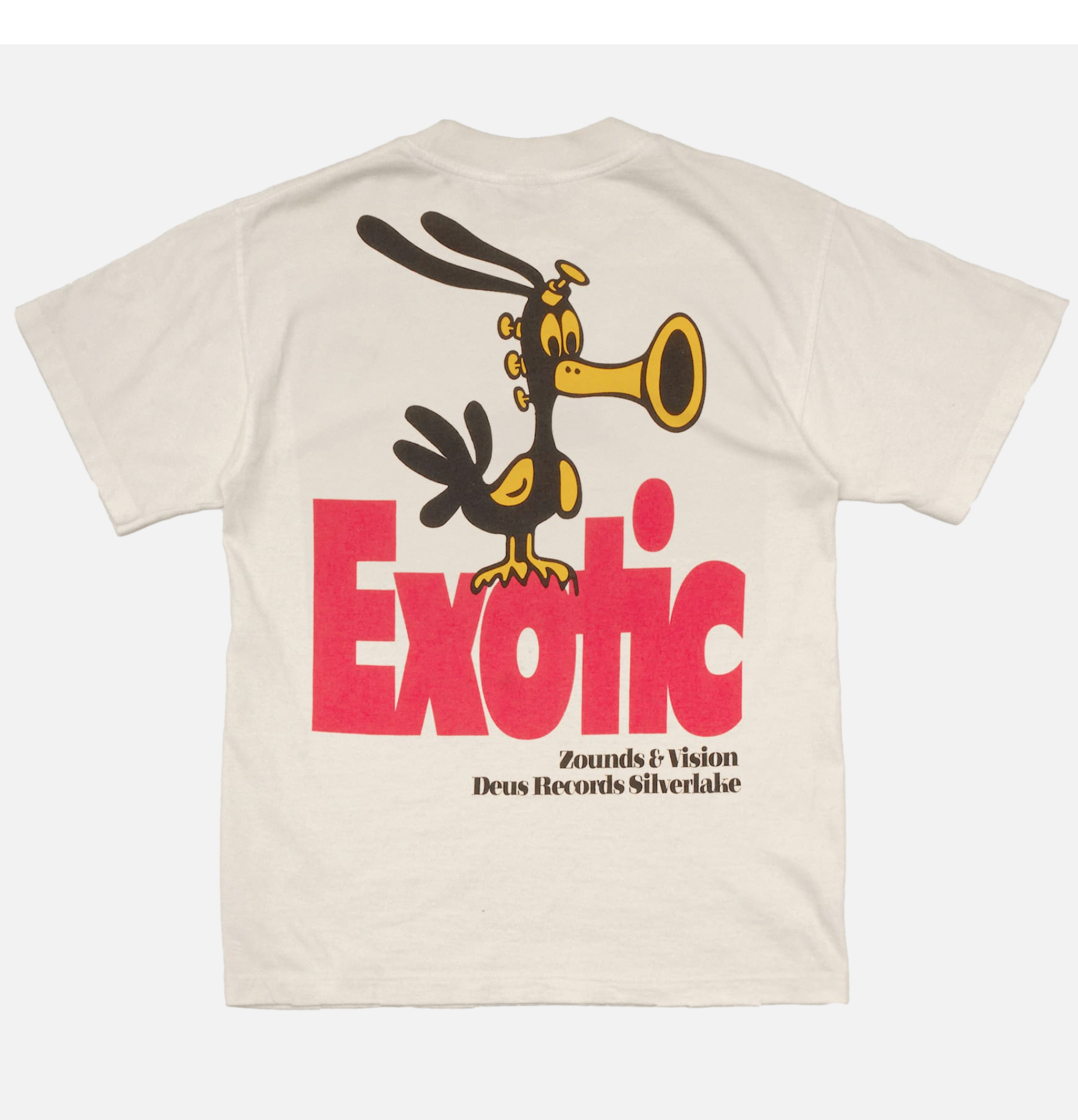 Deus Ex Machina Zounds Tee Vintage White